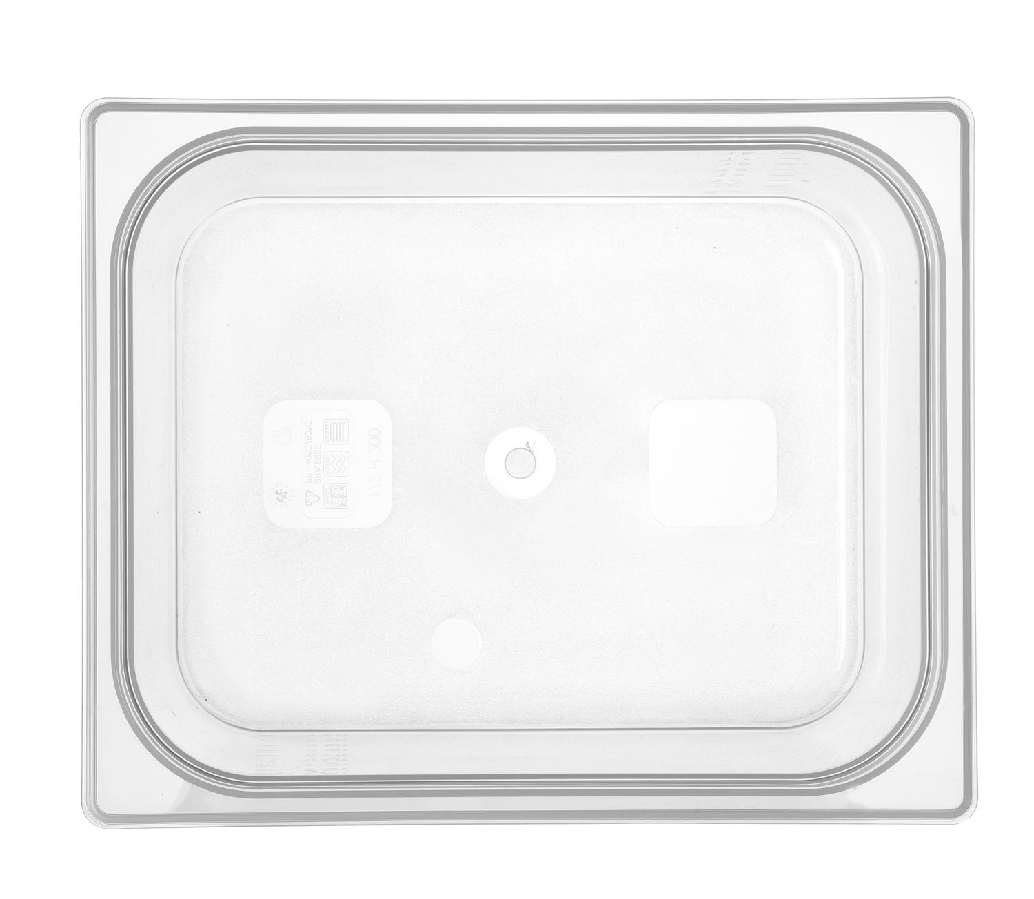 Nádoba GN 1/2, HENDI, Profi Line, GN 1/2, 12,5L, Priehľadná, 325x265x(H)200mm
