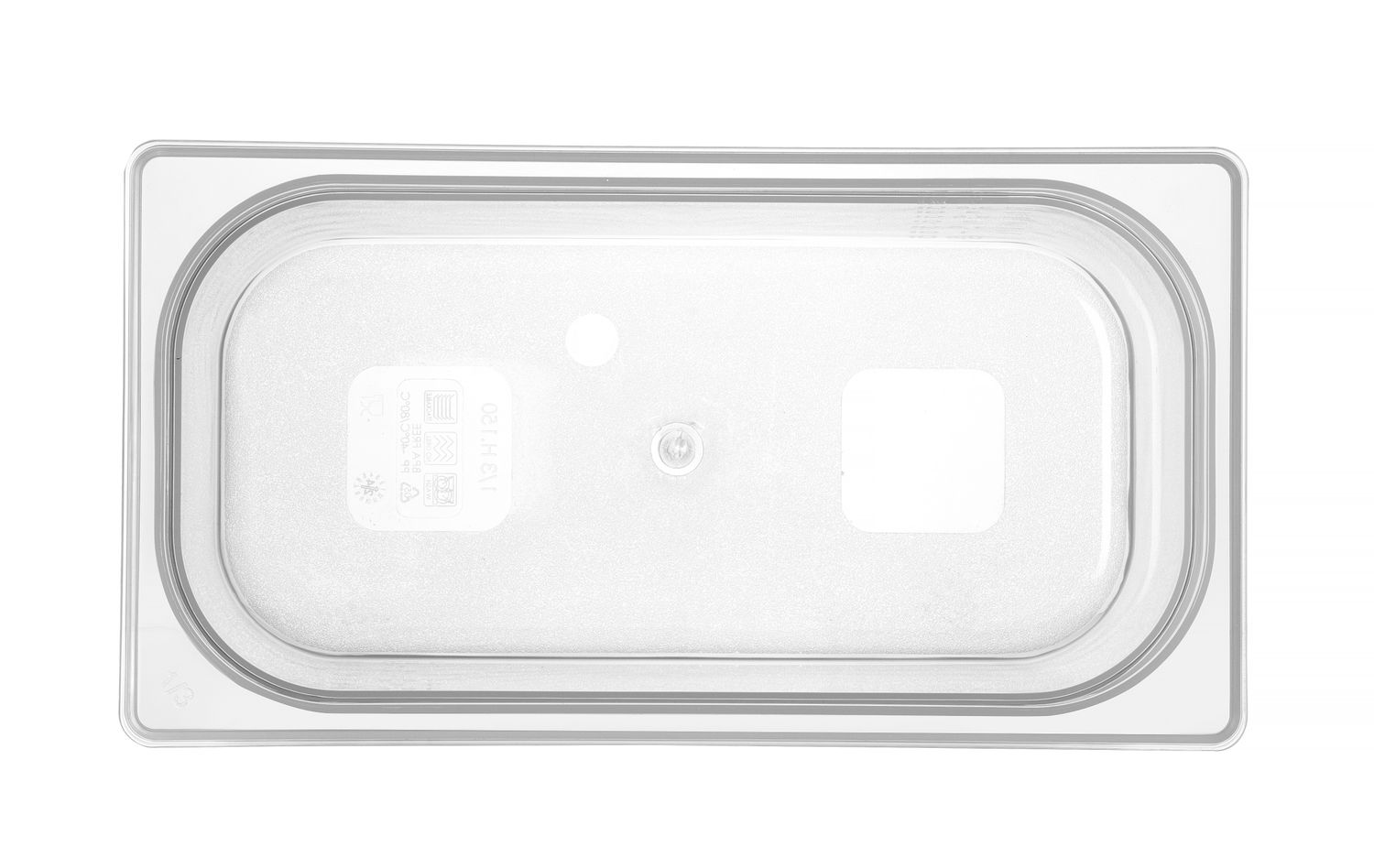 Nádoba GN 1/3, HENDI, GN 1/3, 4L, Priehľadná, 325x176x(H)100mm