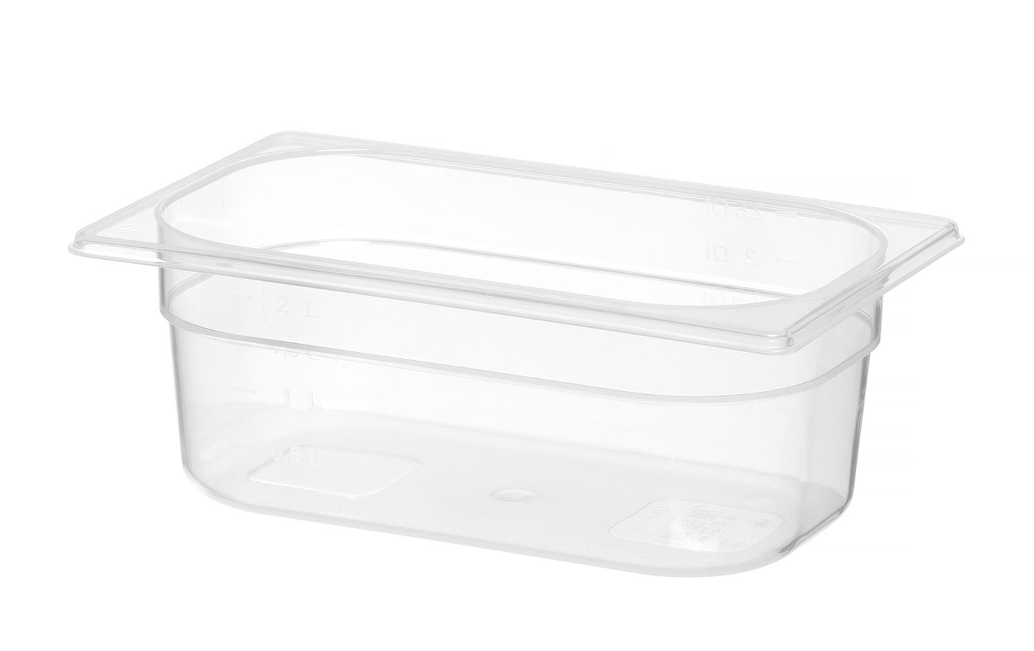Nádoba GN 1/4, HENDI, Profi Line, GN 1/4, 2,8L, Priehľadná, 265x162x(H)100mm