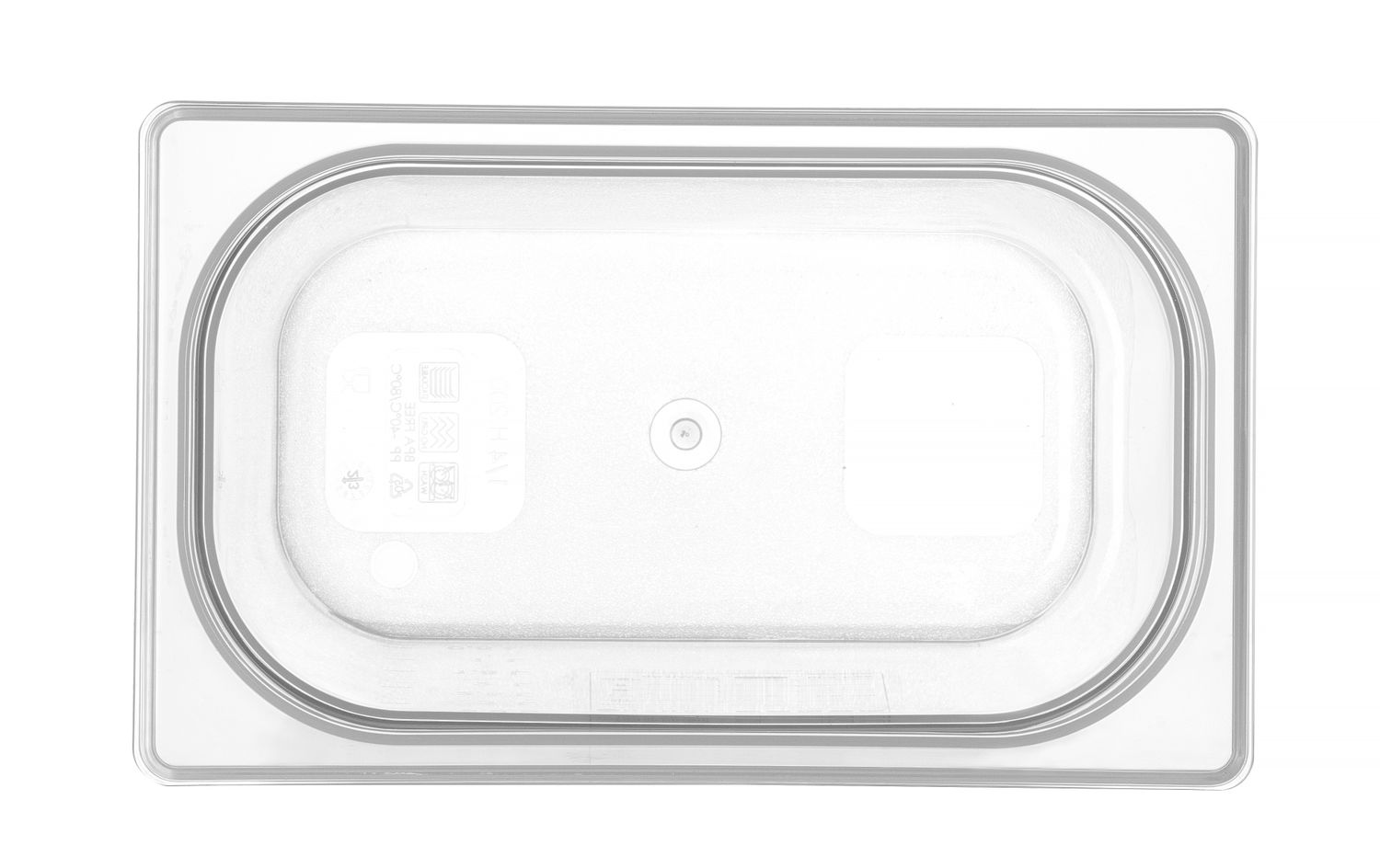 Nádoba GN 1/4, HENDI, GN 1/4, 5,5L, Priehľadná, 265x162x(H)200mm