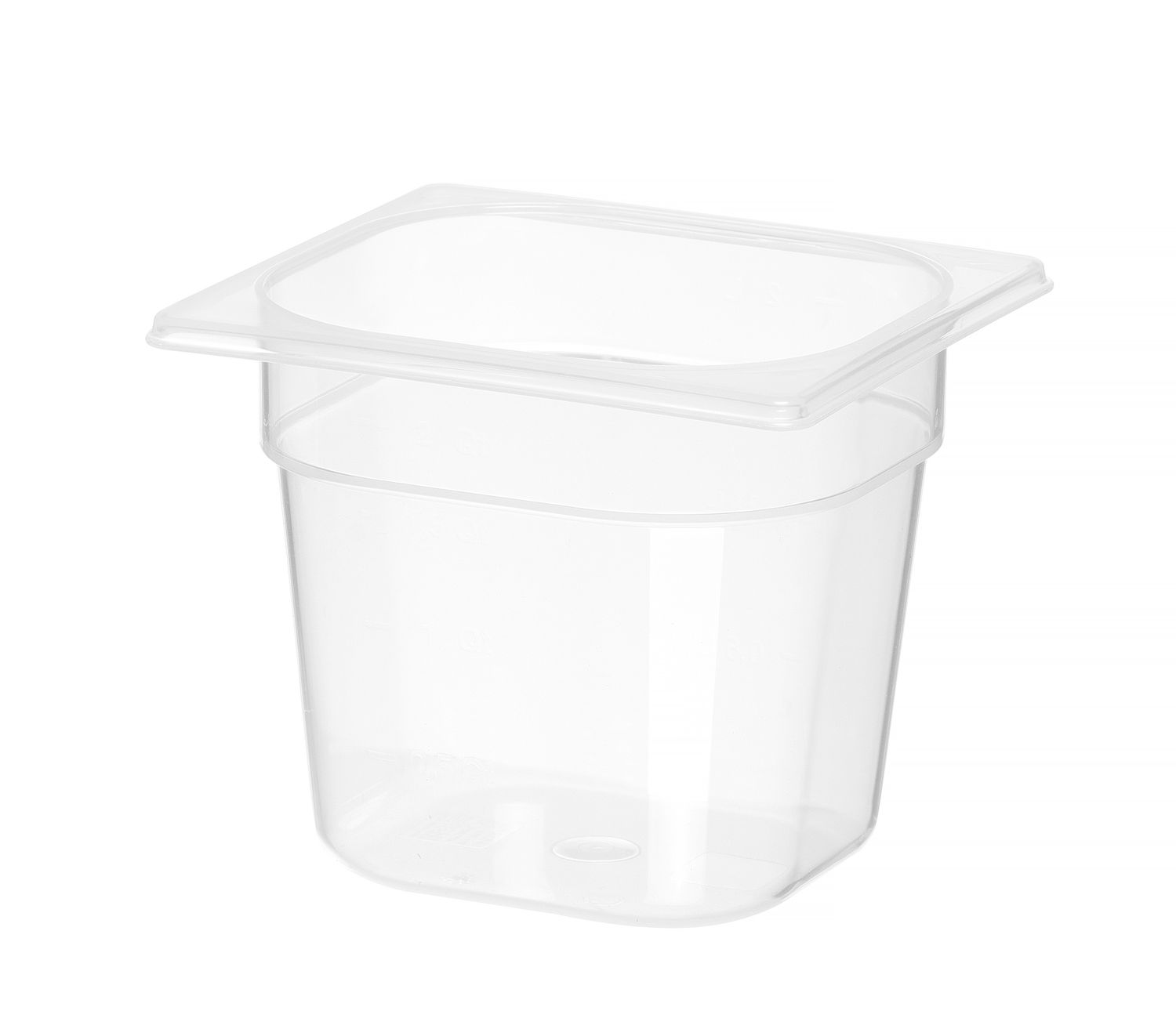 Nádoba GN 1/6, HENDI, Profi Line, GN 1/6, 2,4L, Priehľadná, 176x162x(H)150mm