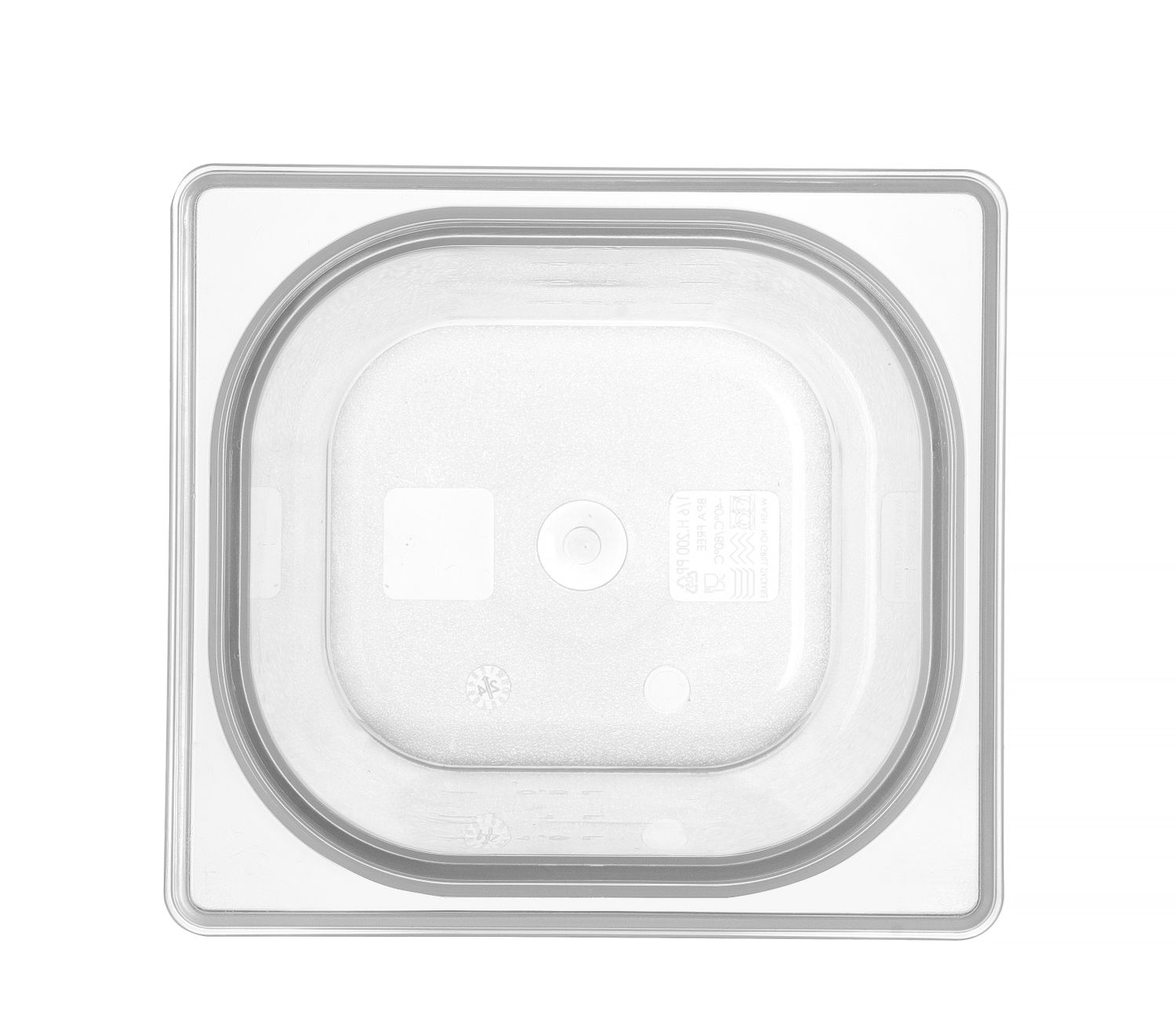 Nádoba GN 1/6, HENDI, Profi Line, GN 1/6, 2,4L, Priehľadná, 176x162x(H)150mm