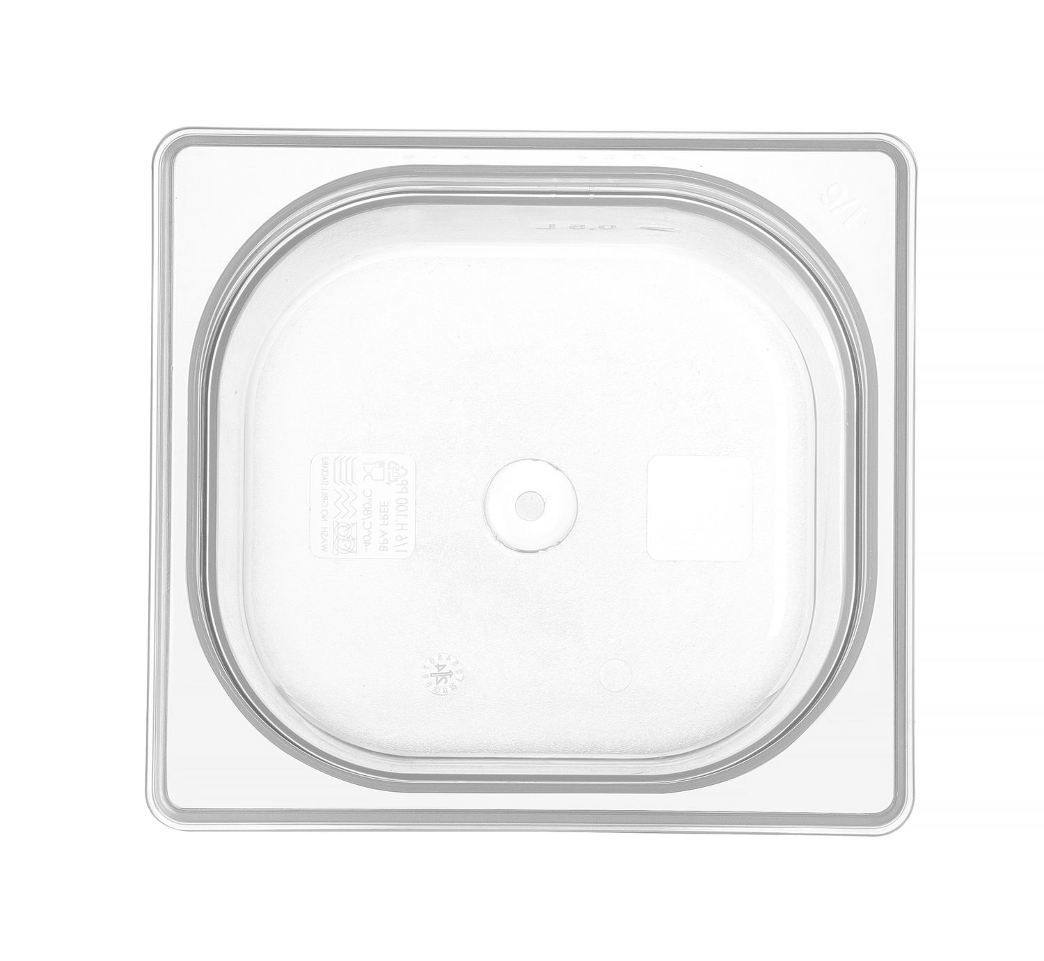 Nádoba GN 1/6, HENDI, Profi Line, GN 1/6, 1,6L, Priehľadná, 176x162x(H)100mm