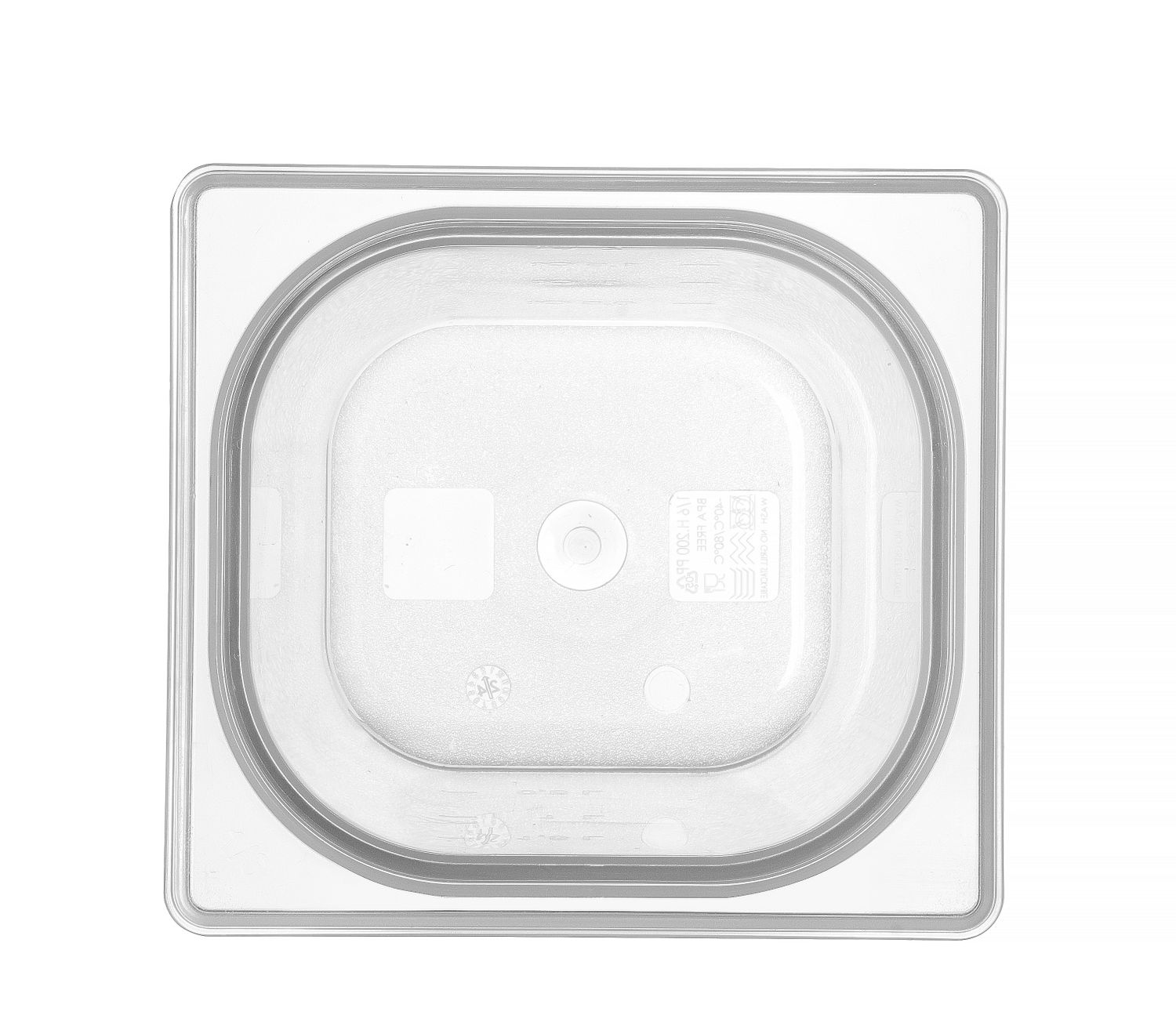 Nádoba GN 1/6, HENDI, GN 1/6, 3,4L, Priehľadná, 176x162x(H)200mm