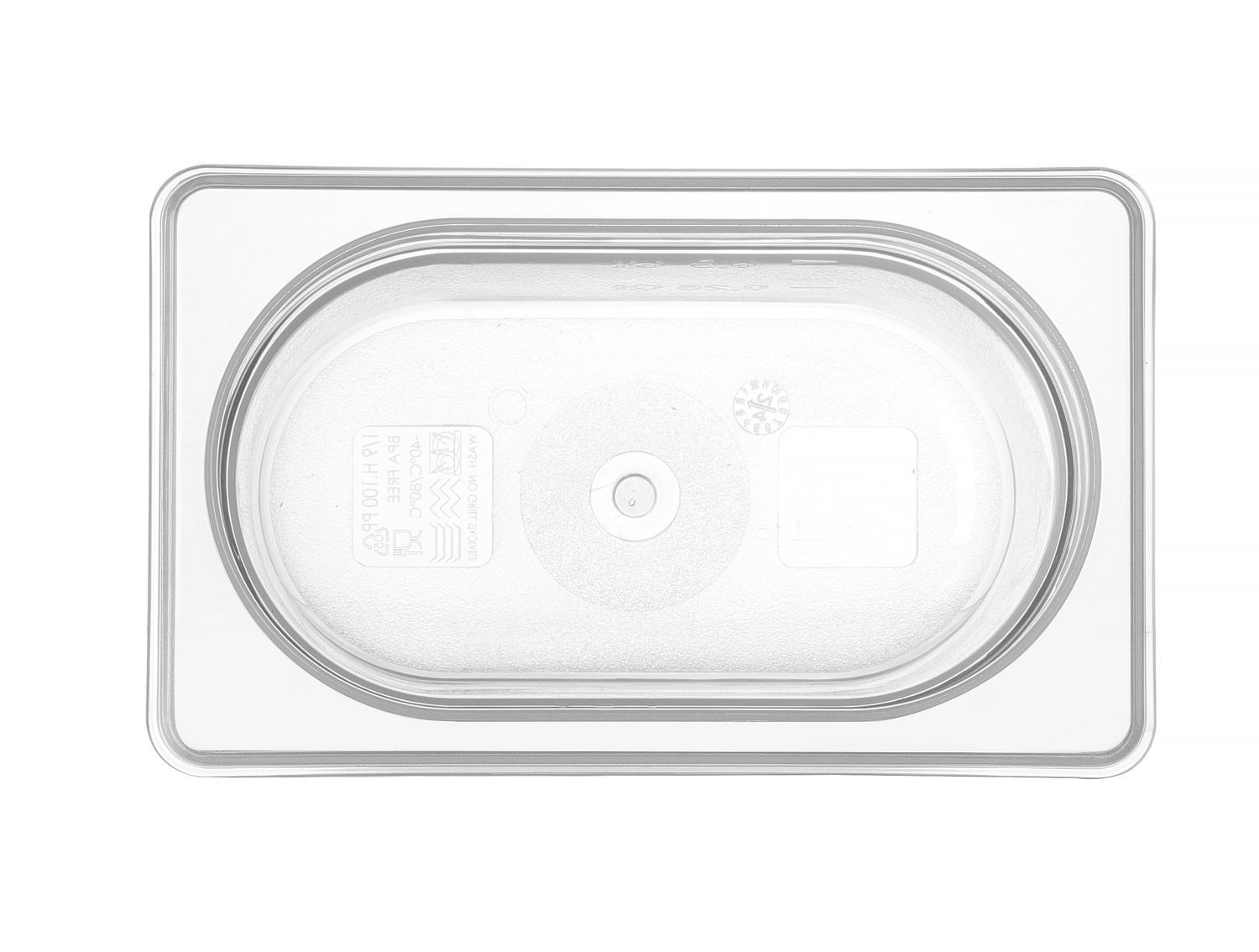 Nádoba GN 1/9, HENDI, Profi Line, 1,0, GN 1/9, 1L, Priehľadná, 176x108x(H)100mm