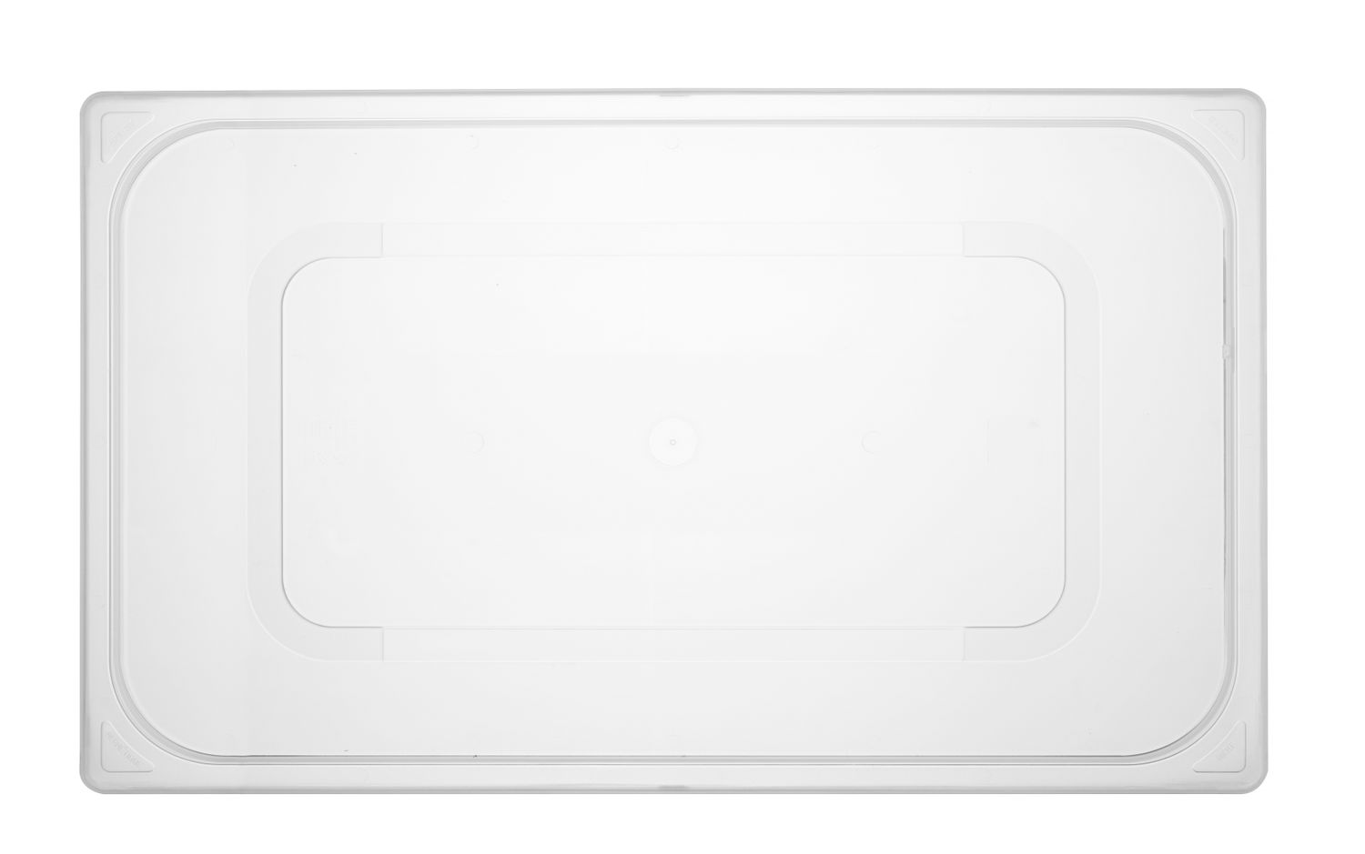 Pokrievka pre nádoby GN, HENDI, GN 1/1, Priehľadná, 530x325mm