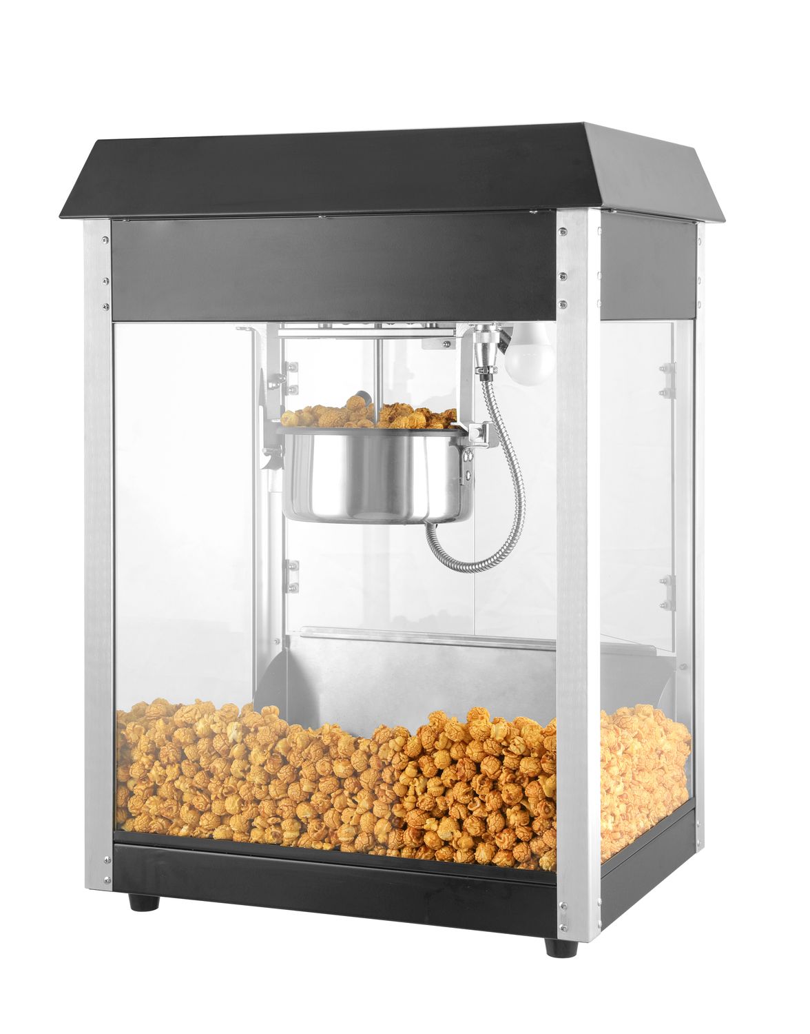 Zariadenie na výrobu popcornu, HENDI, Čierna, 230V/1500W, 574x420x(H)778mm