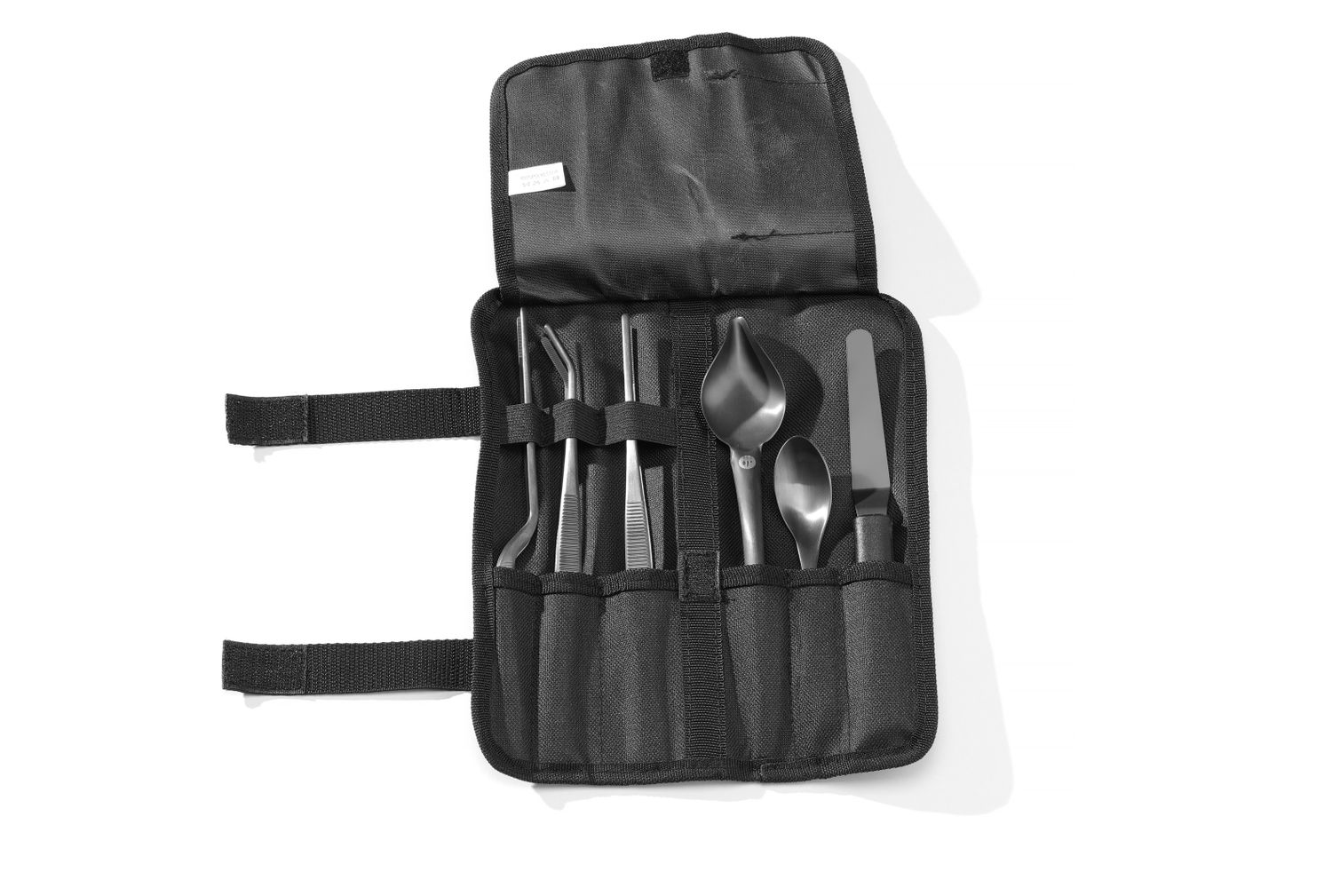 Sada na servírovanie Chef, 6 ks, čierna, HENDI, 255x25x(H)100mm