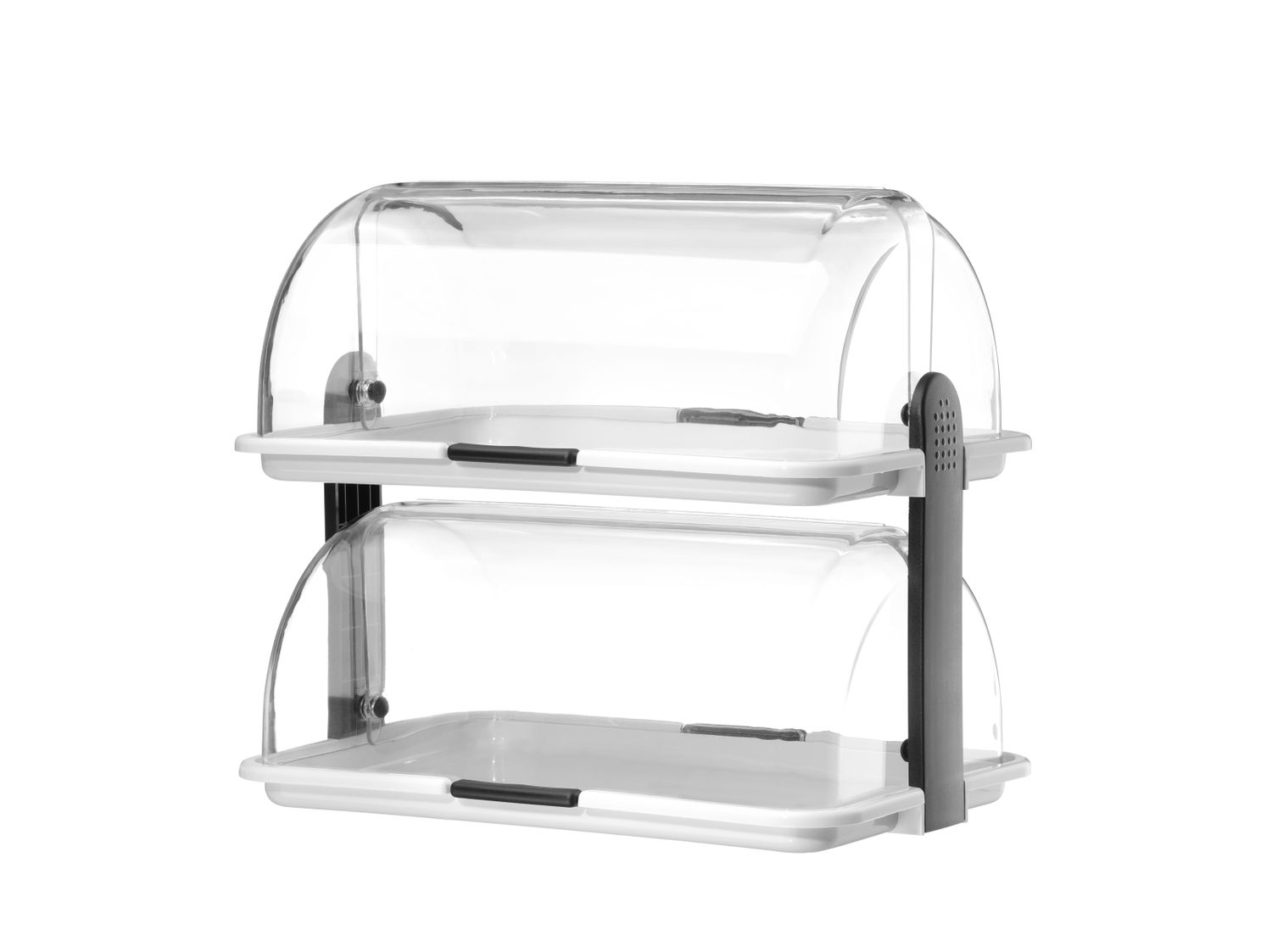 Samostatná vitrína Roll top, HENDI, 380x260x(H)355mm