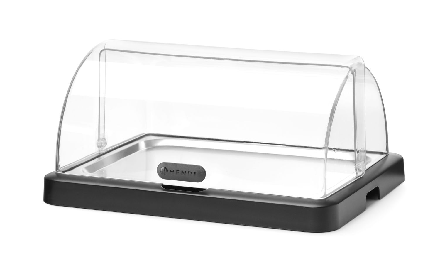 Chladiaca vitrína Duo UNIQ Roll-top, HENDI, designed by Robert Bronwasser, Čierna, 460x355x(H)220mm