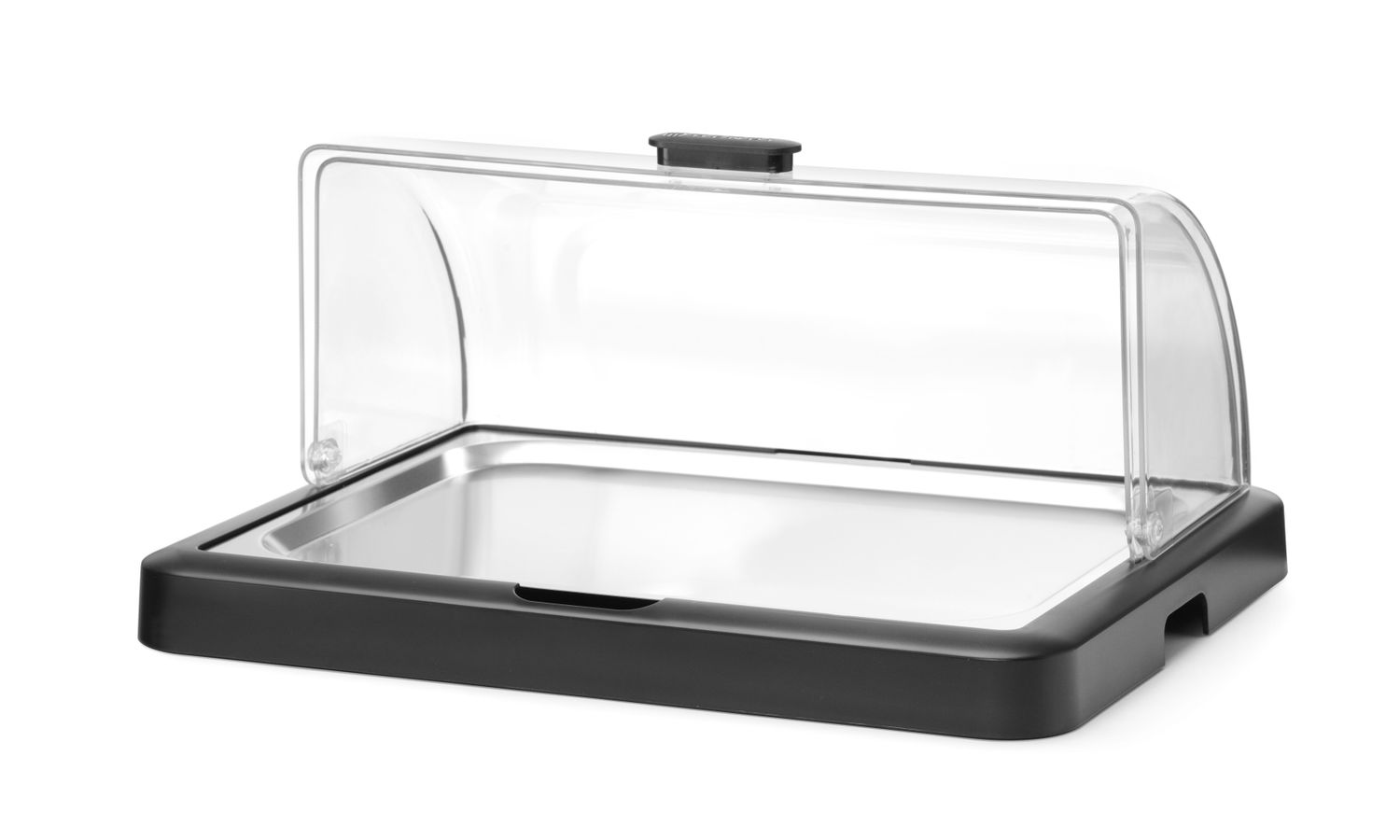 Chladiaca vitrína Duo UNIQ Roll-top, HENDI, designed by Robert Bronwasser, Čierna, 460x355x(H)220mm