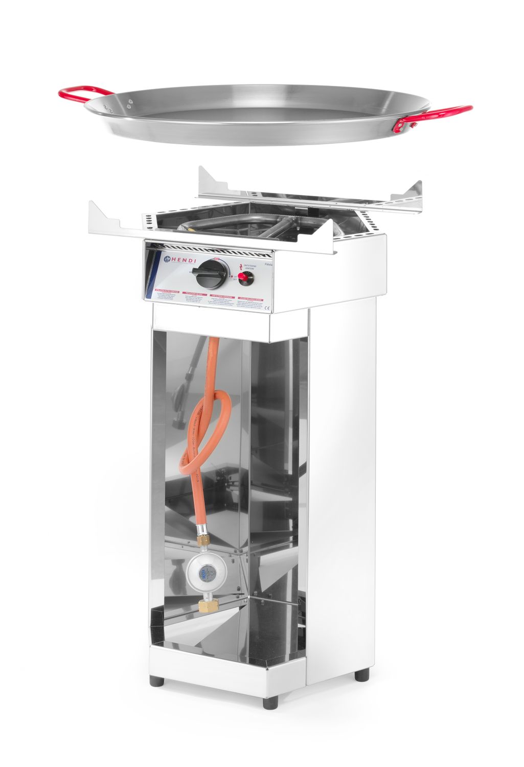 Plynový gril Fiesta 600, HENDI, 4,8kW, 600x600x(H)870mm