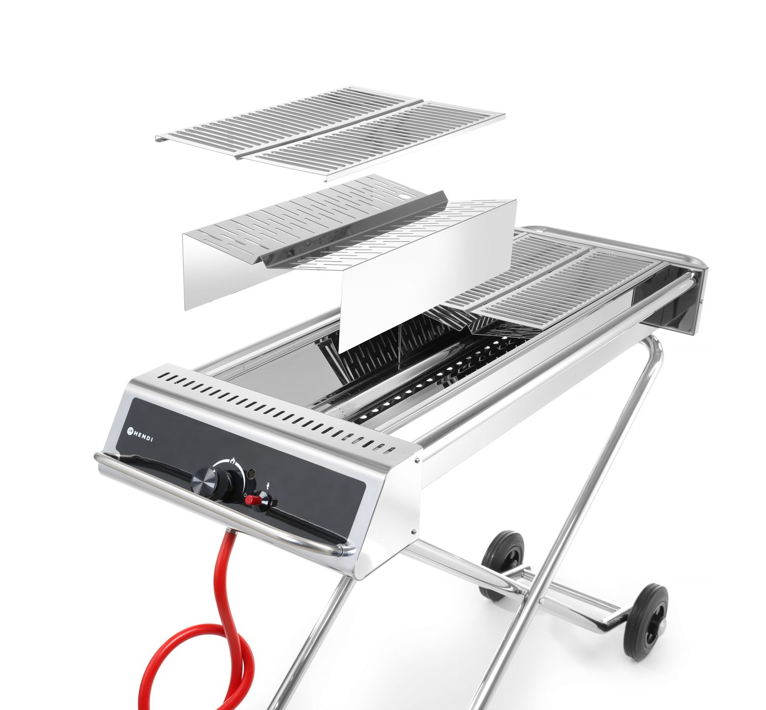 Plynový gril Xenon Pro, HENDI, 7,5kW, 1120x410x(H)900mm