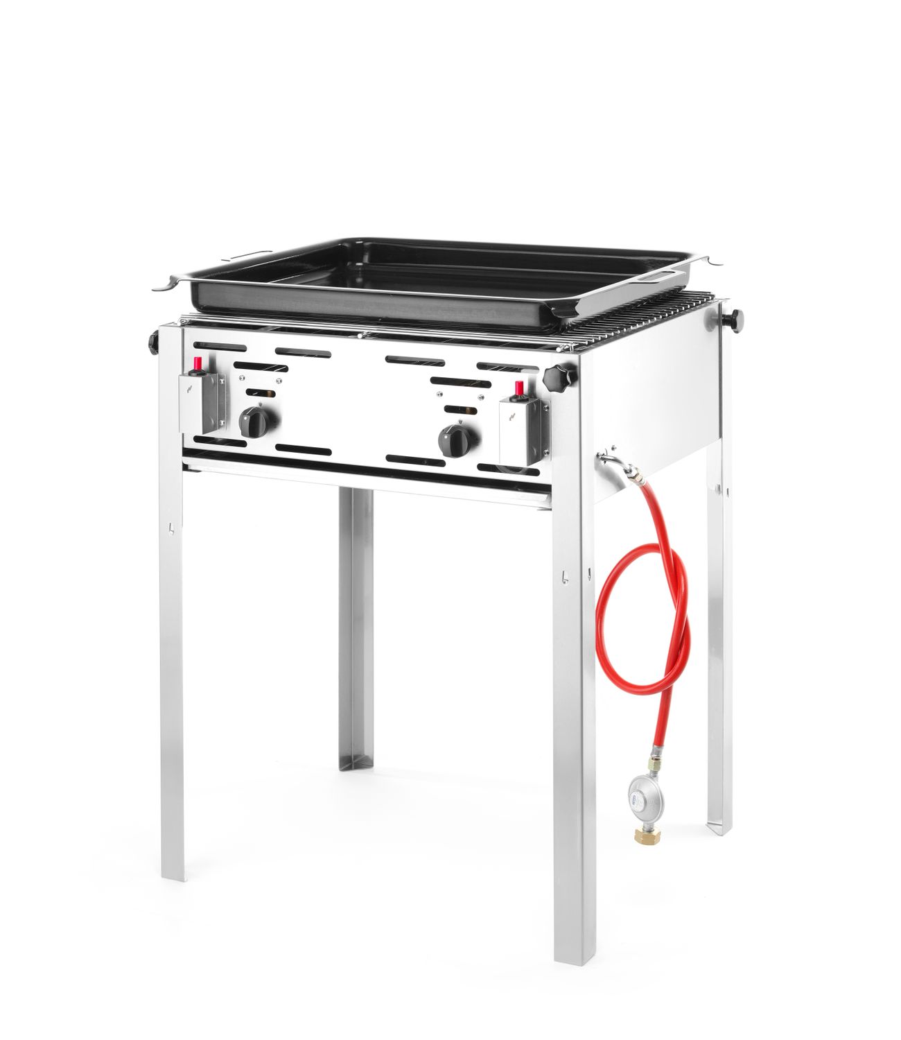 Plynový gril Grill-Master Maxi, HENDI, 11,6kW, 650x540x(H)840mm