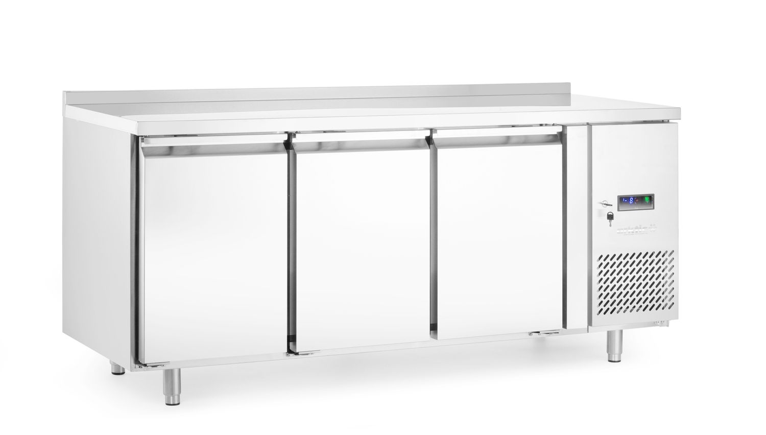 Mraziaci pult, 3x dvere, 420L, Arktic, Profi Line, GN 1/1, 420L, 230V/600W, 1796x700x(H)879mm