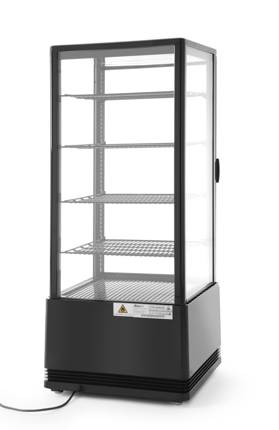 Chladiaci box, 98 l, Arktic, Čierna, 230V/210W, 444x397x(H)1100mm