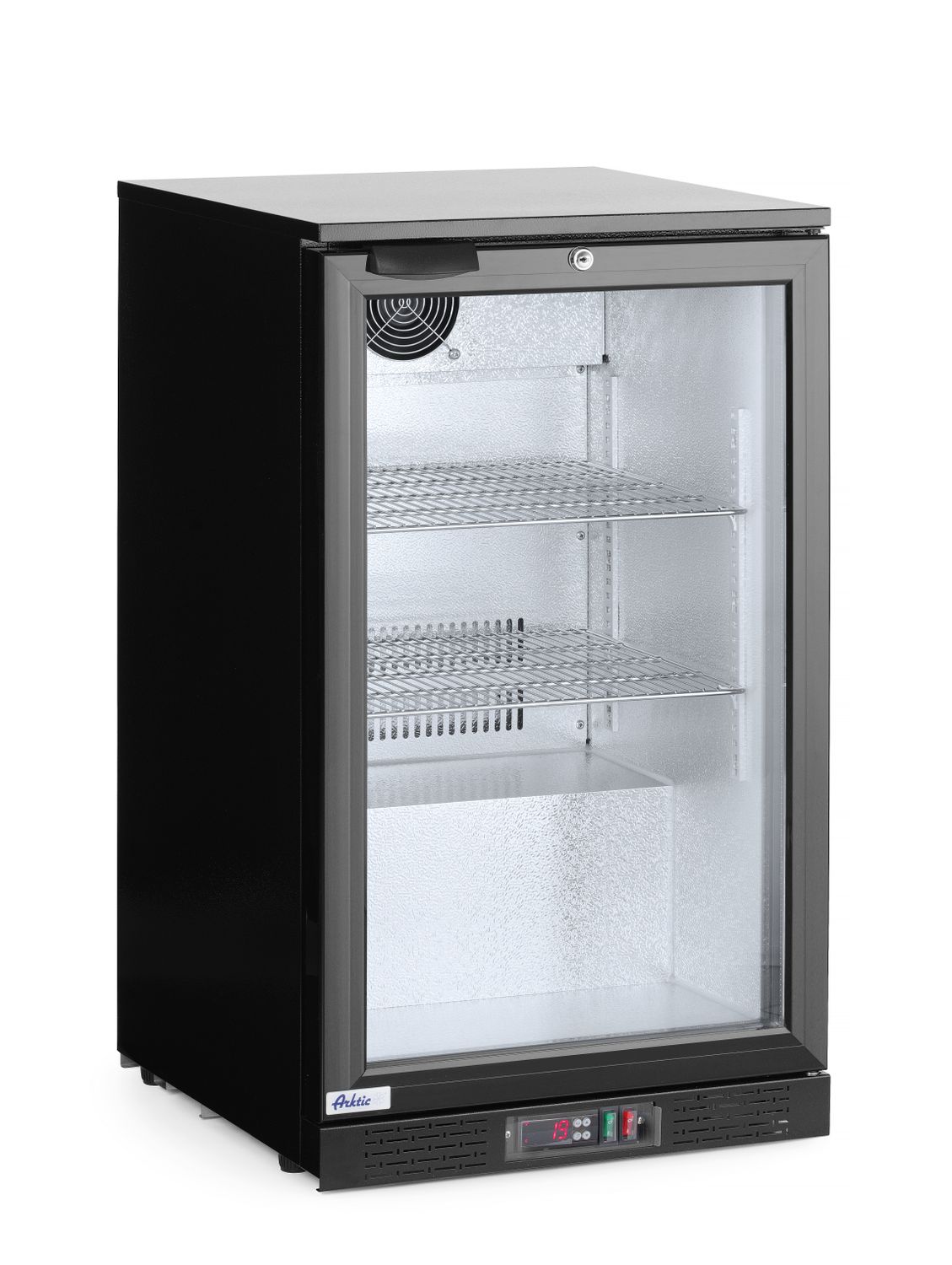 Barová chladnička, jednodverová, Arktic, 86L, Čierna, 220-240V/120W, 500x530x(H)865mm