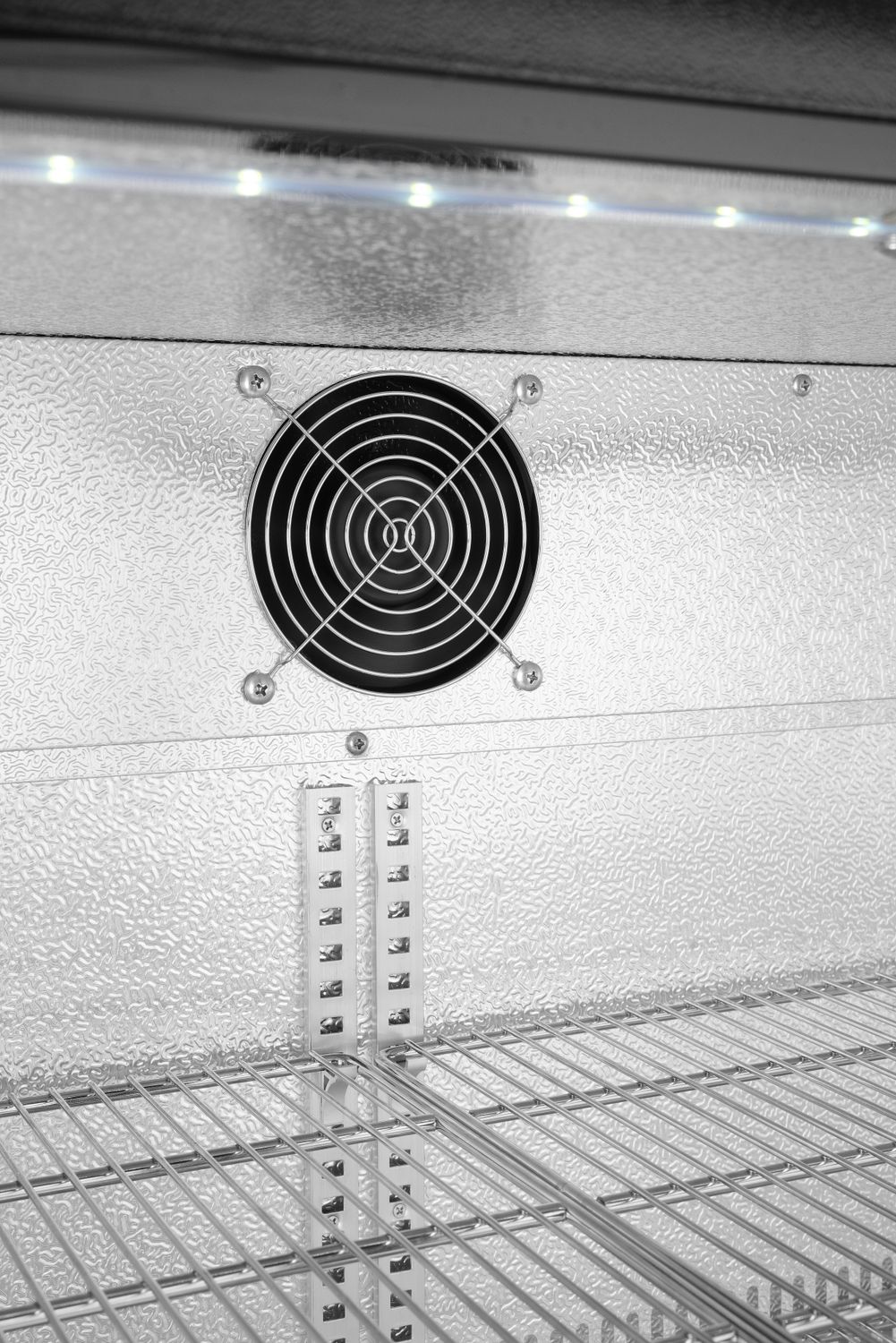 Dvojdverová chladnička so zadnou lištou, Arktic, 158L, Čierna, 220-240V/160W, 900x530x(H)870mm