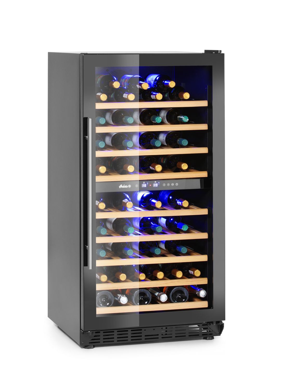 Dvojzónové chladničky na víno, 72 fliaš, Arktic, 232L, 220-240V/110W, 595x675x(H)1215mm