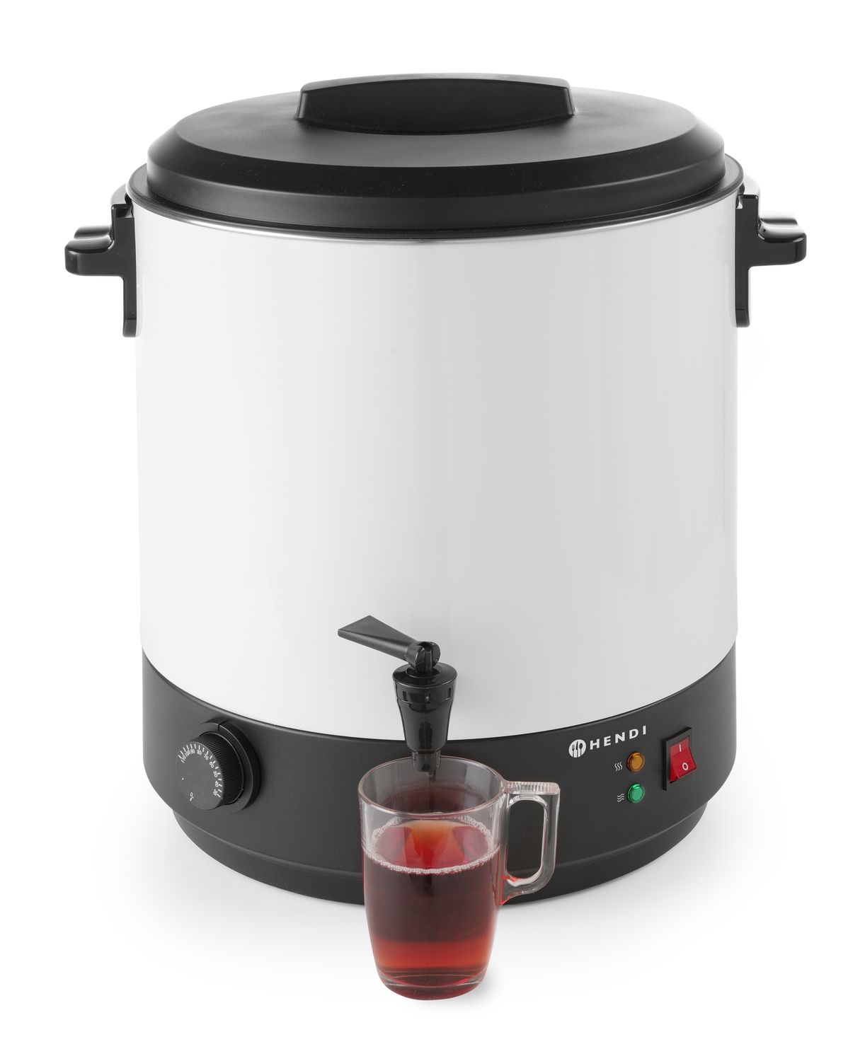 Varič, HENDI, 25L, Biela, 230V/2500W, 435x441x(H)500mm