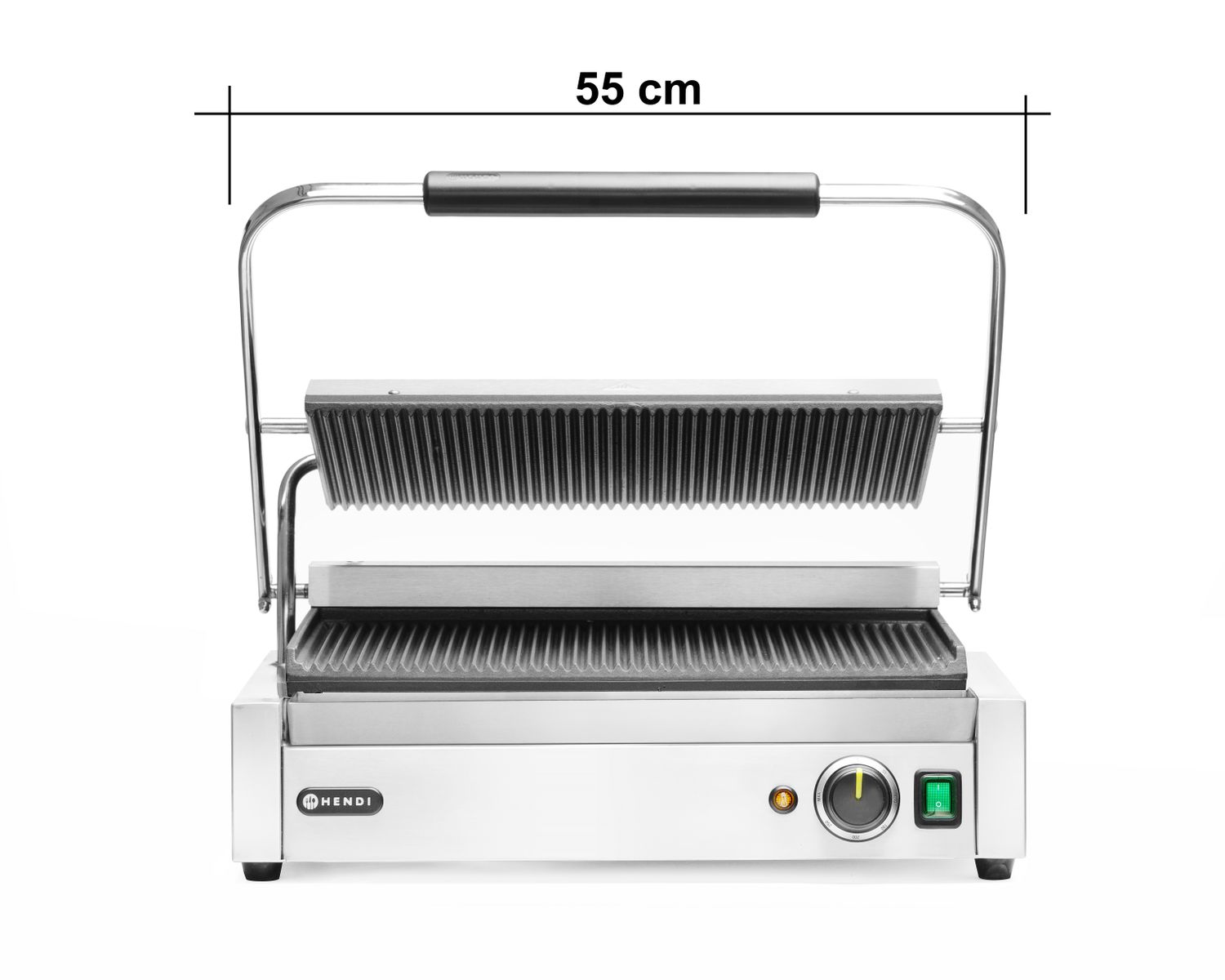 Kontaktný gril Panini XL, HENDI, 230V/2700W, 548x464x(H)216mm