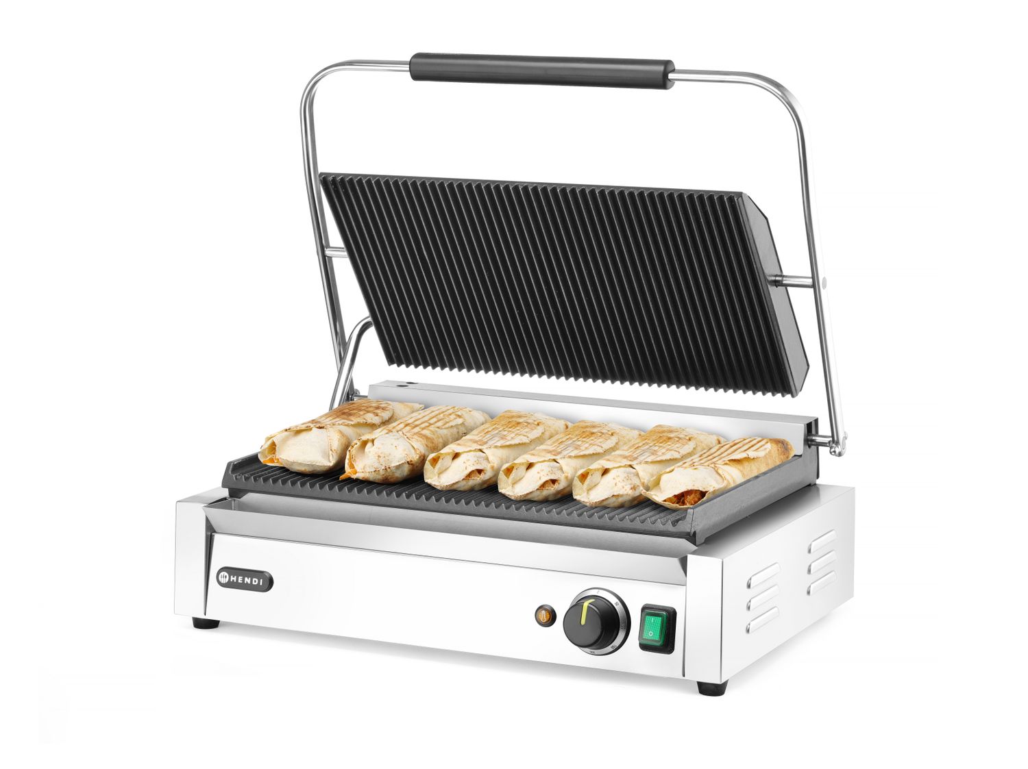 Kontaktný gril Panini XL, HENDI, 230V/2700W, 548x464x(H)216mm