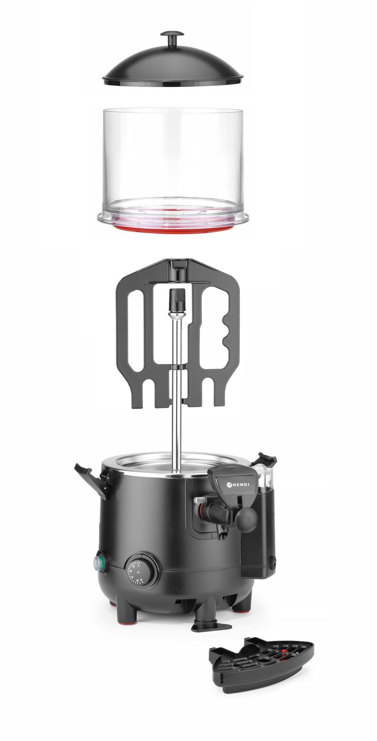 Ohrievač čokolády, HENDI, 5L, 230V/1006W, 440x360x(H)471mm