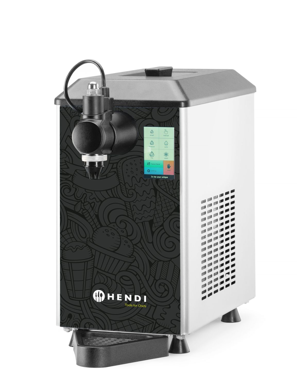 Zariadenie na výrobu šlahačky, HENDI, 1,7L, 230V/420W, 234x537x(H)461mm