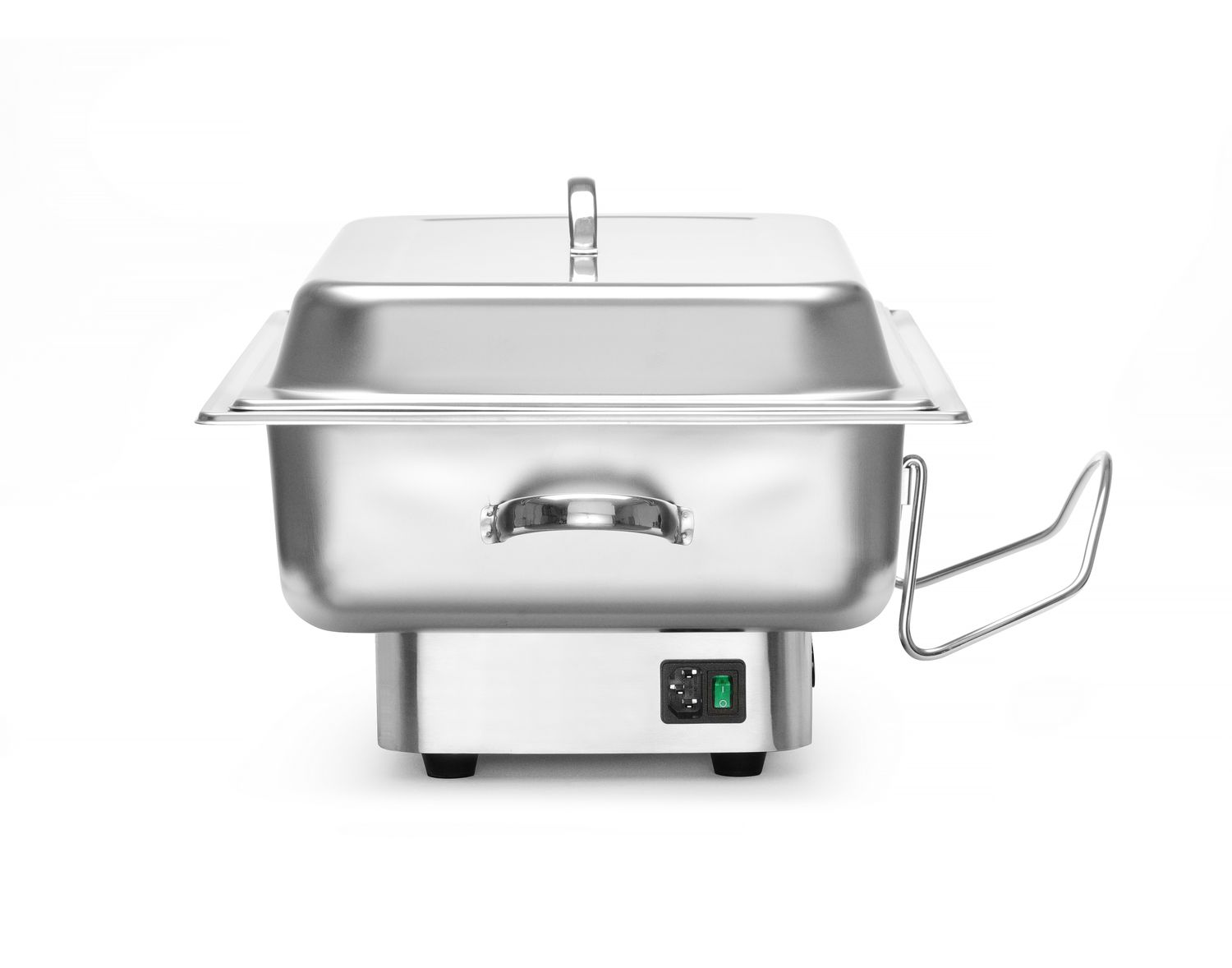 Elektrický chafing Pollina, HENDI, Profi Line, 9L, Strieborná, 230V/900W, 587x440x(H)273mm
