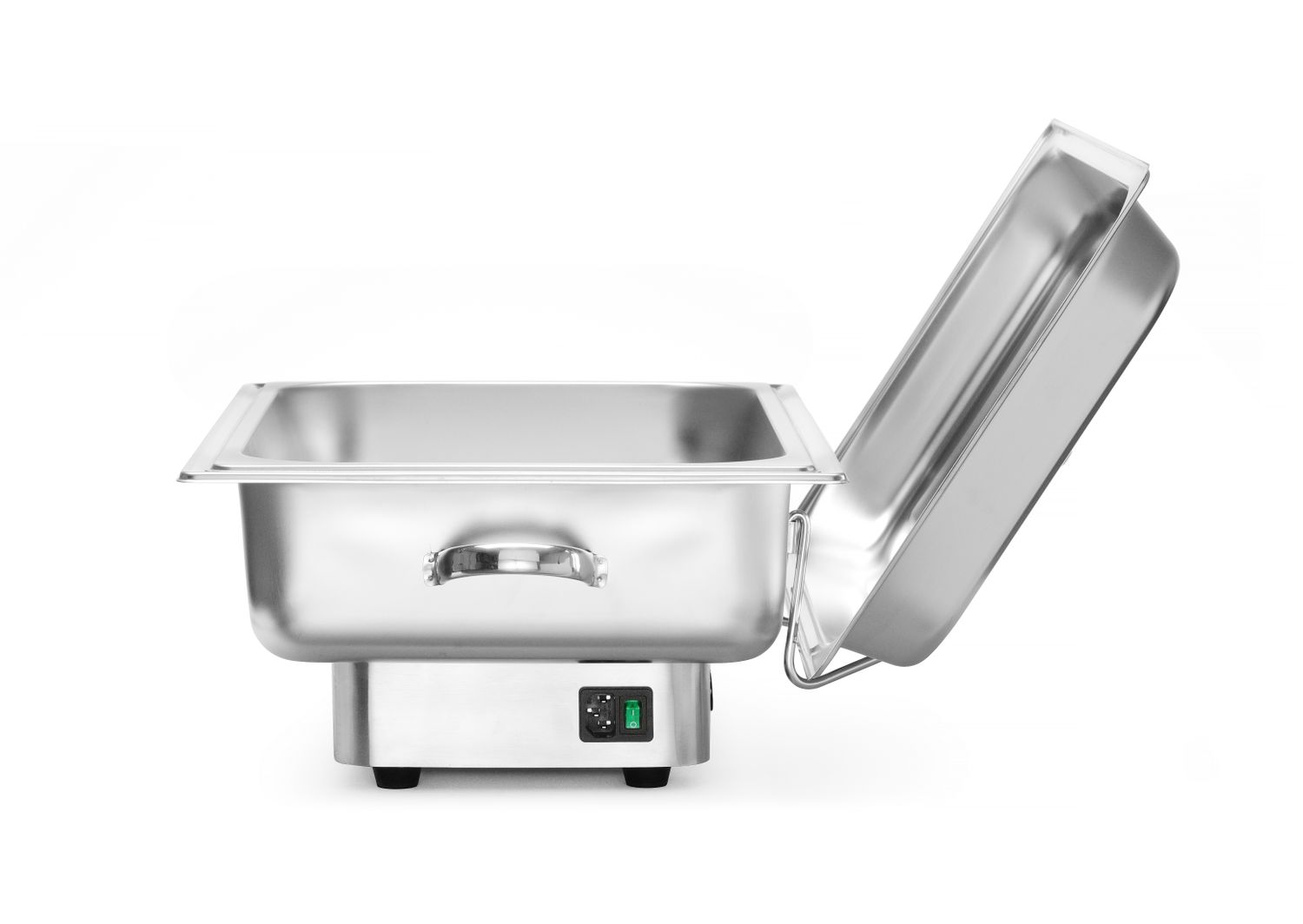 Elektrický chafing Pollina, HENDI, Profi Line, 9L, Strieborná, 230V/900W, 587x440x(H)273mm