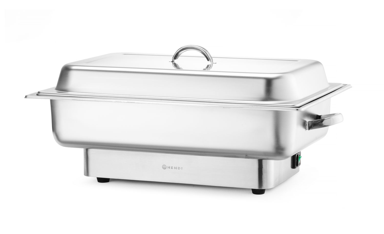 Elektrický chafing Pollina, HENDI, Profi Line, 9L, Strieborná, 230V/900W, 587x440x(H)273mm