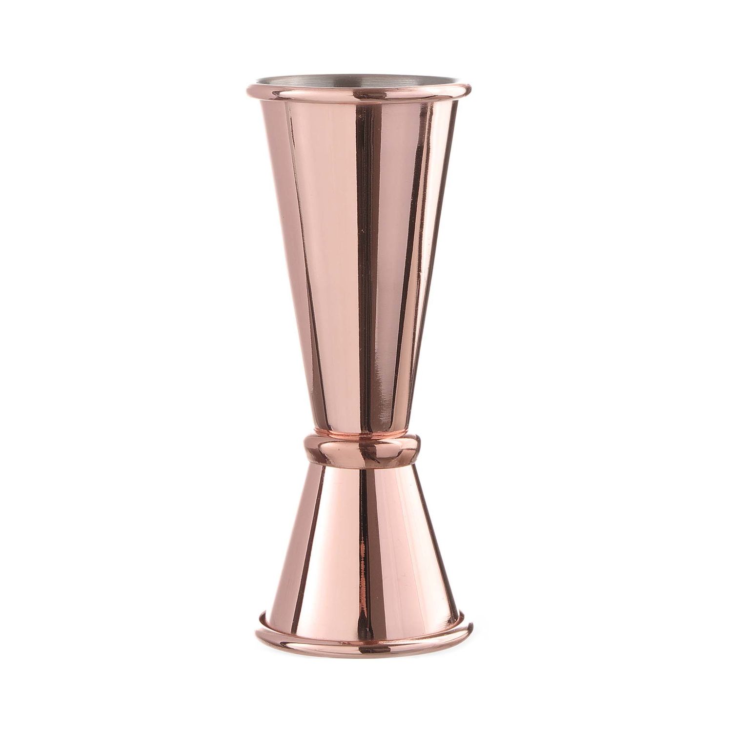 Barmanská mierka - jigger 30/50 ml, BarUp, Medená, ⌀45x(H)114mm