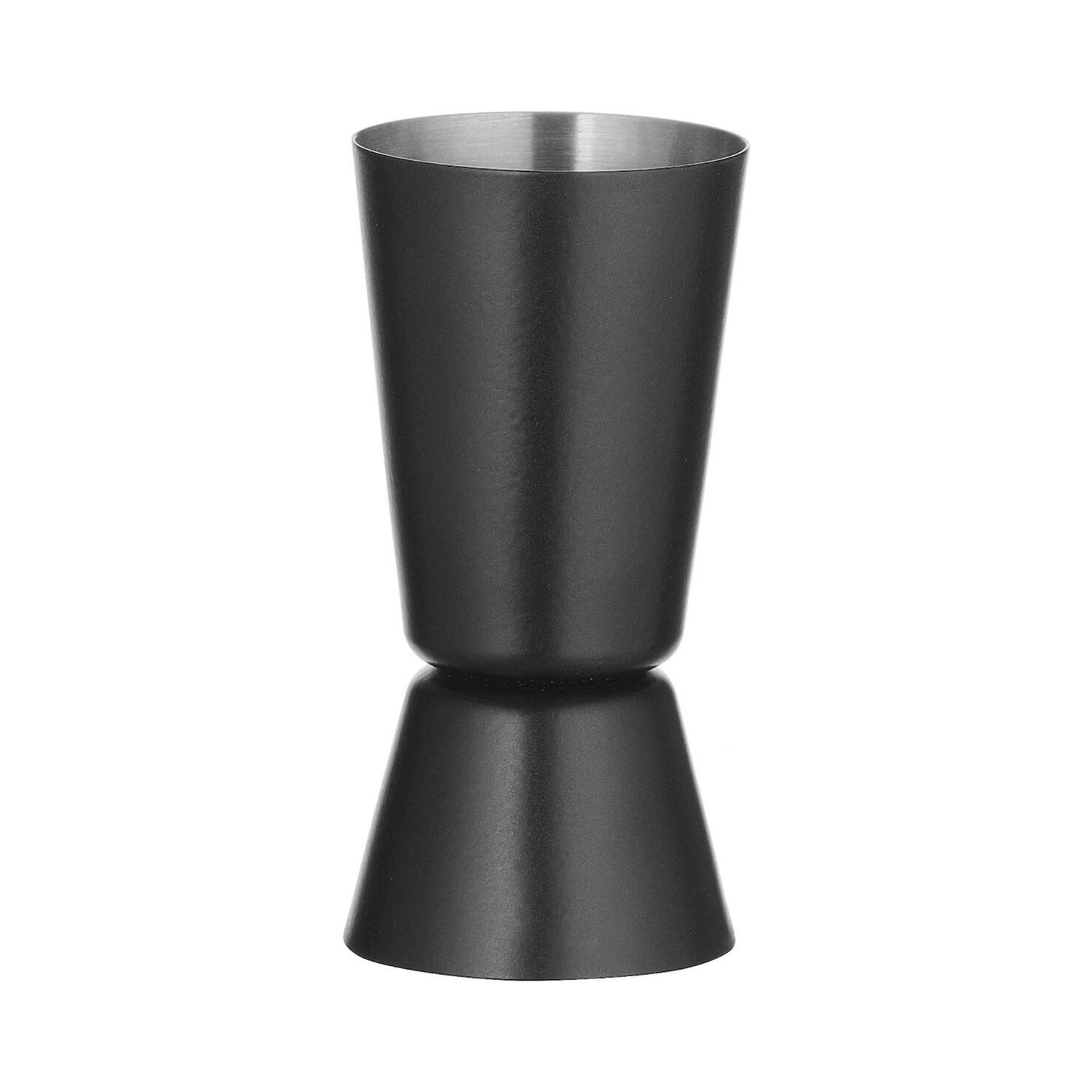 Barmanská mierka - jigger 25/35 ml, BarUp, Čierna, ⌀40x(H)75mm