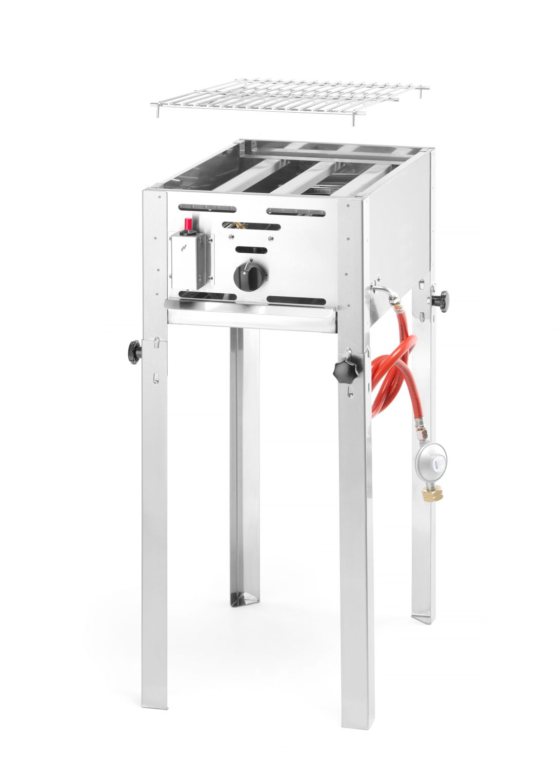 Plynový gril Grill-Master Mini, HENDI, 5,8kW, 340x540x(H)840mm