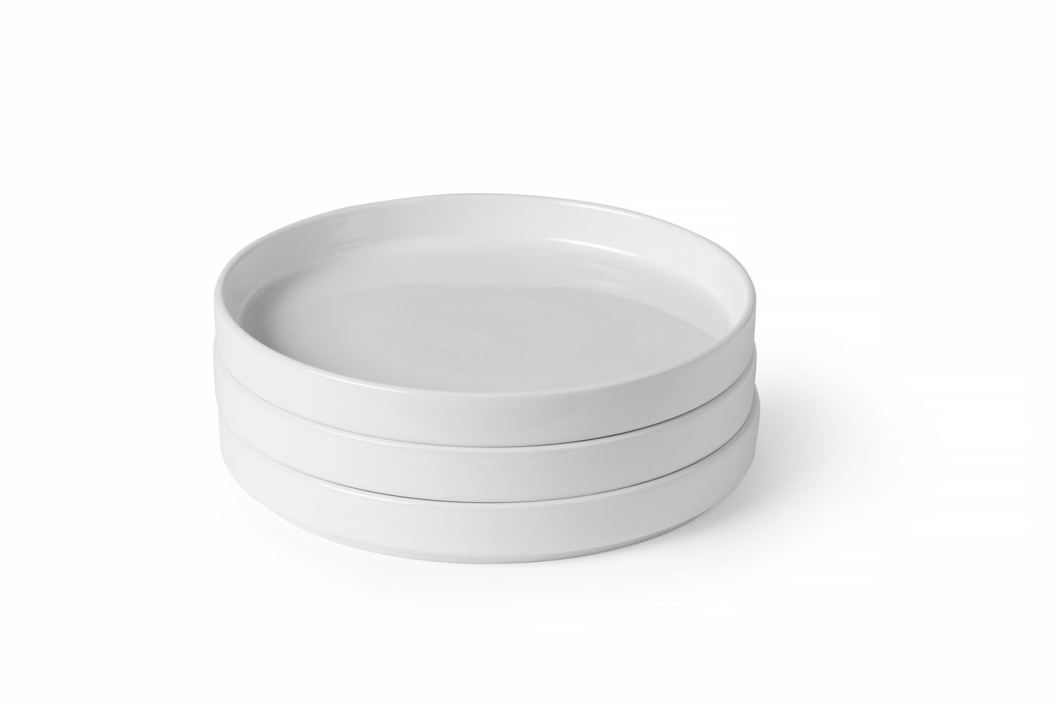 Doska s vysokým okrajom Oslo, HENDI, Oslo, Biela, ⌀240x(H)26mm