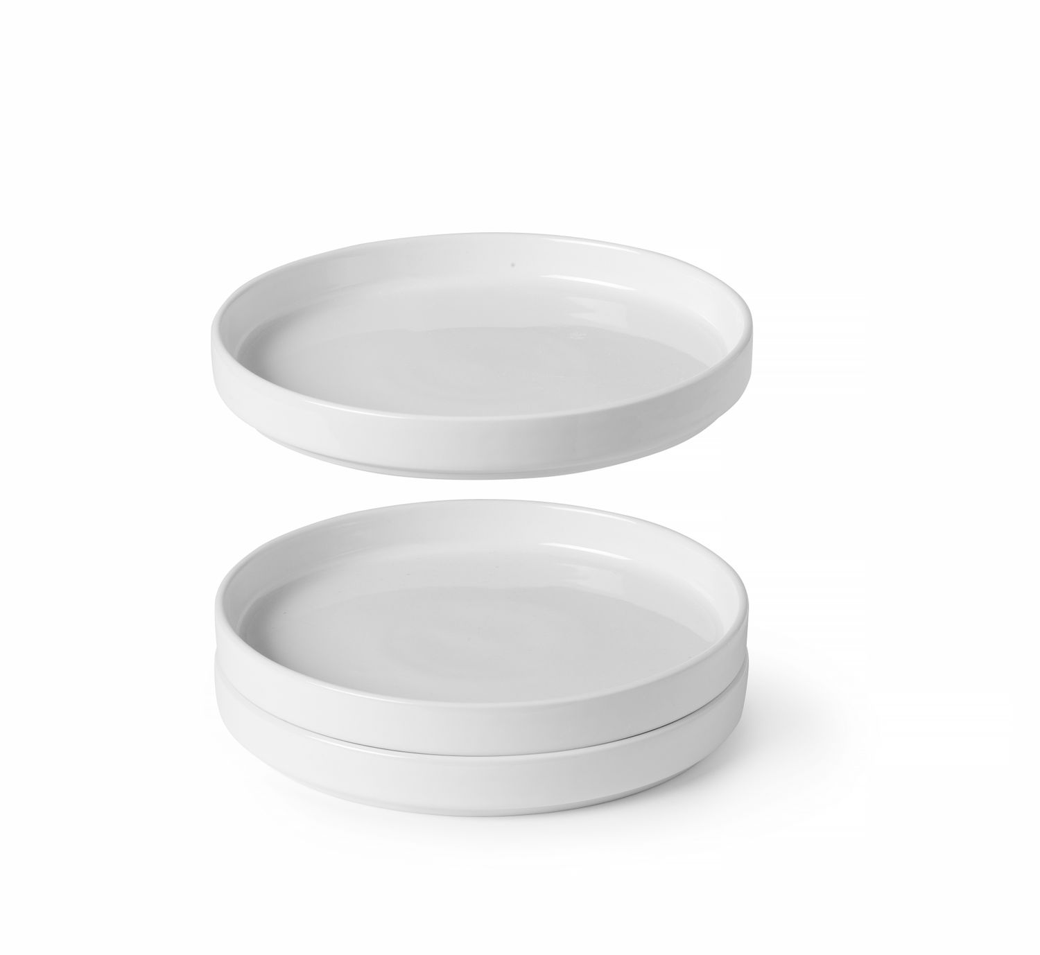 Doska s vysokým okrajom Oslo, HENDI, Oslo, Biela, ⌀240x(H)26mm