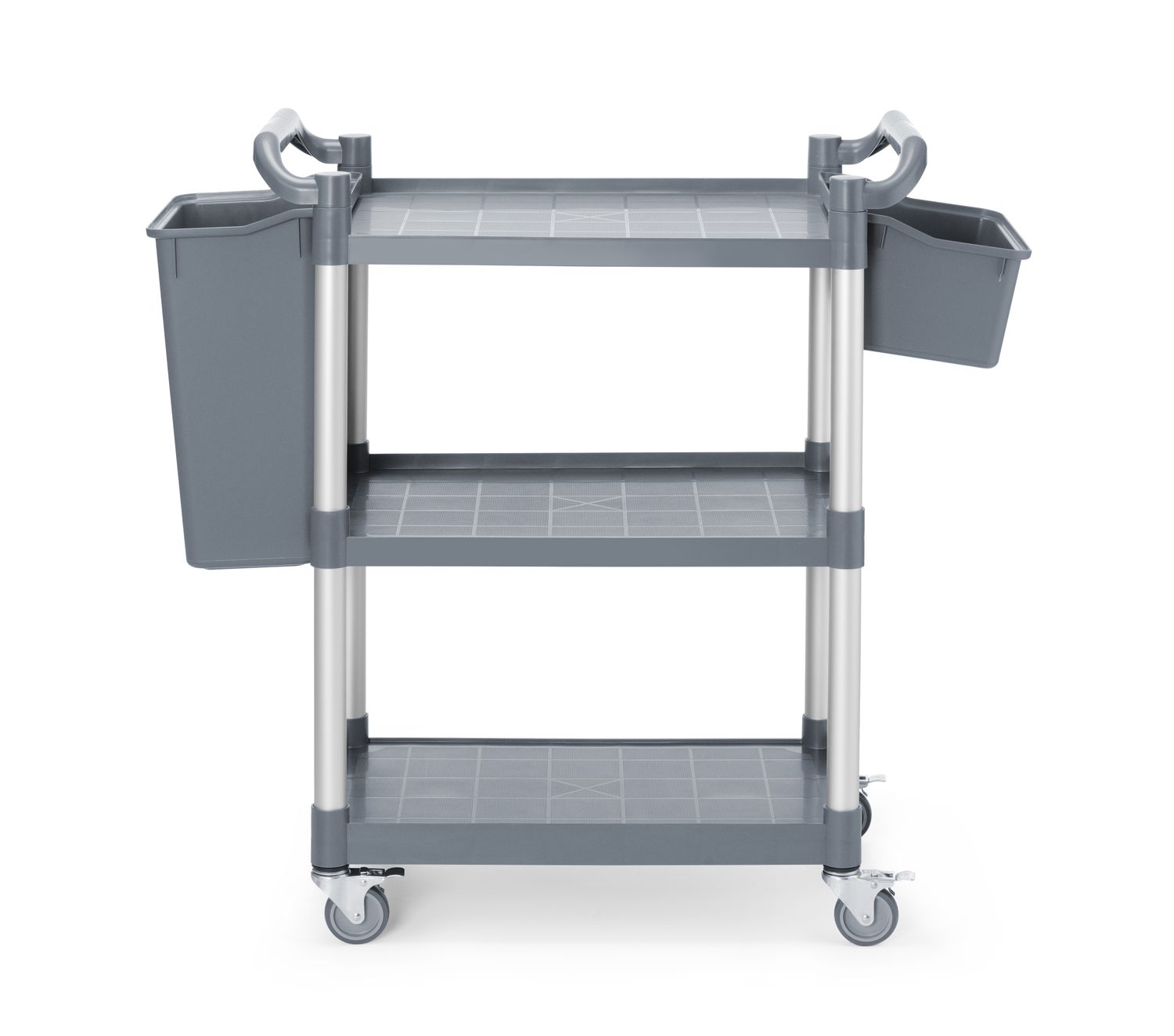 3-obalový polypropylénový servisný vozík, malý, AmerBox, 800x420x(H)945mm