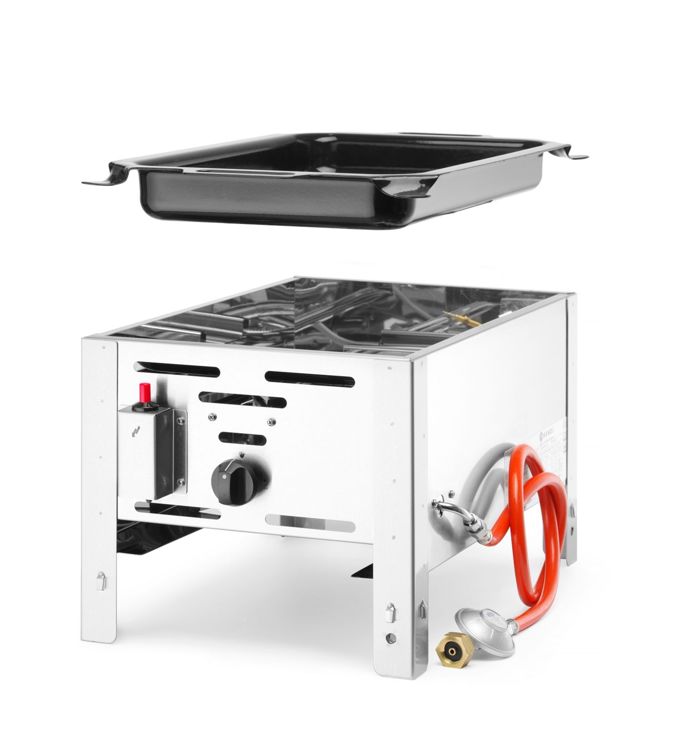 Plynová panvica Bake-Master Mini, HENDI, 5,8kW, 340x540x(H)300mm