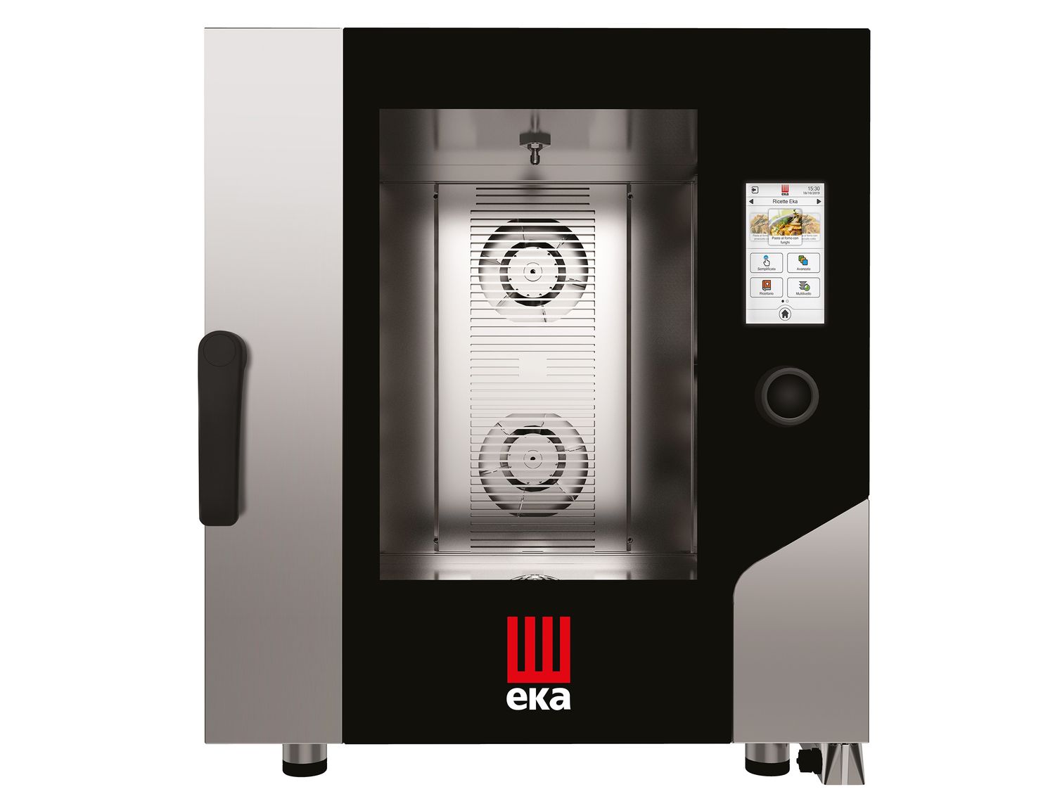Konvektomat s kotlom Millenial Touch Screen Gastro 7x GN 1/1, elektrická, s automatickým čistiacim systémom, Tecnoeka, 400 V/15000 W, 730 × 849 × 850 mm | MKF711VTS