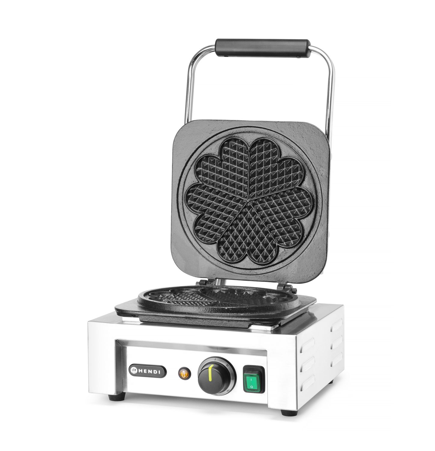 Vaflovač – Srdcia, HENDI, 230V/2200W, 330x543x(H)251mm