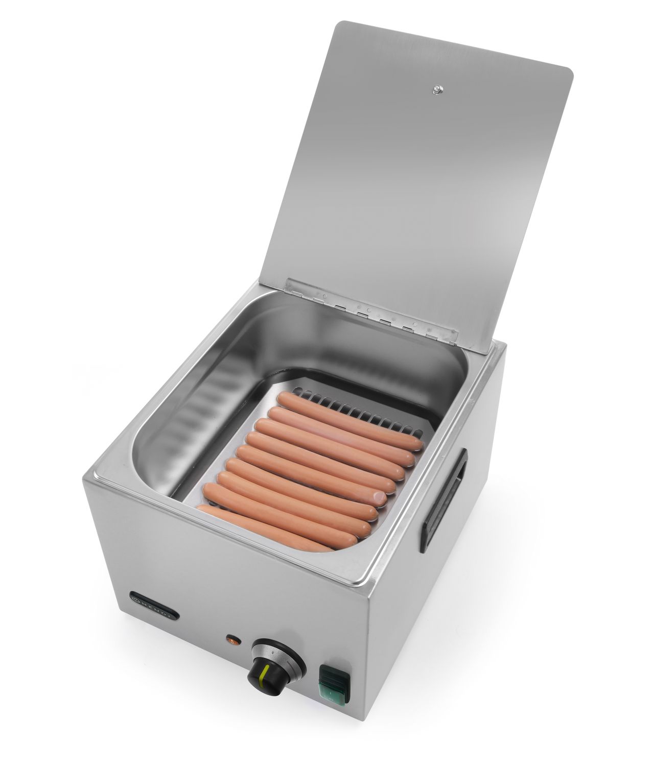 Ohrievač párkov, HENDI, Kitchen Line, 9,3L, 230V/1000W, 386x287x(H)258mm