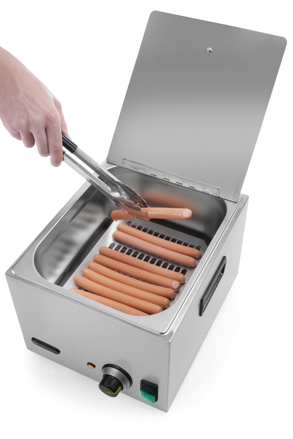 Ohrievač párkov, HENDI, Kitchen Line, 9,3L, 230V/1000W, 386x287x(H)258mm