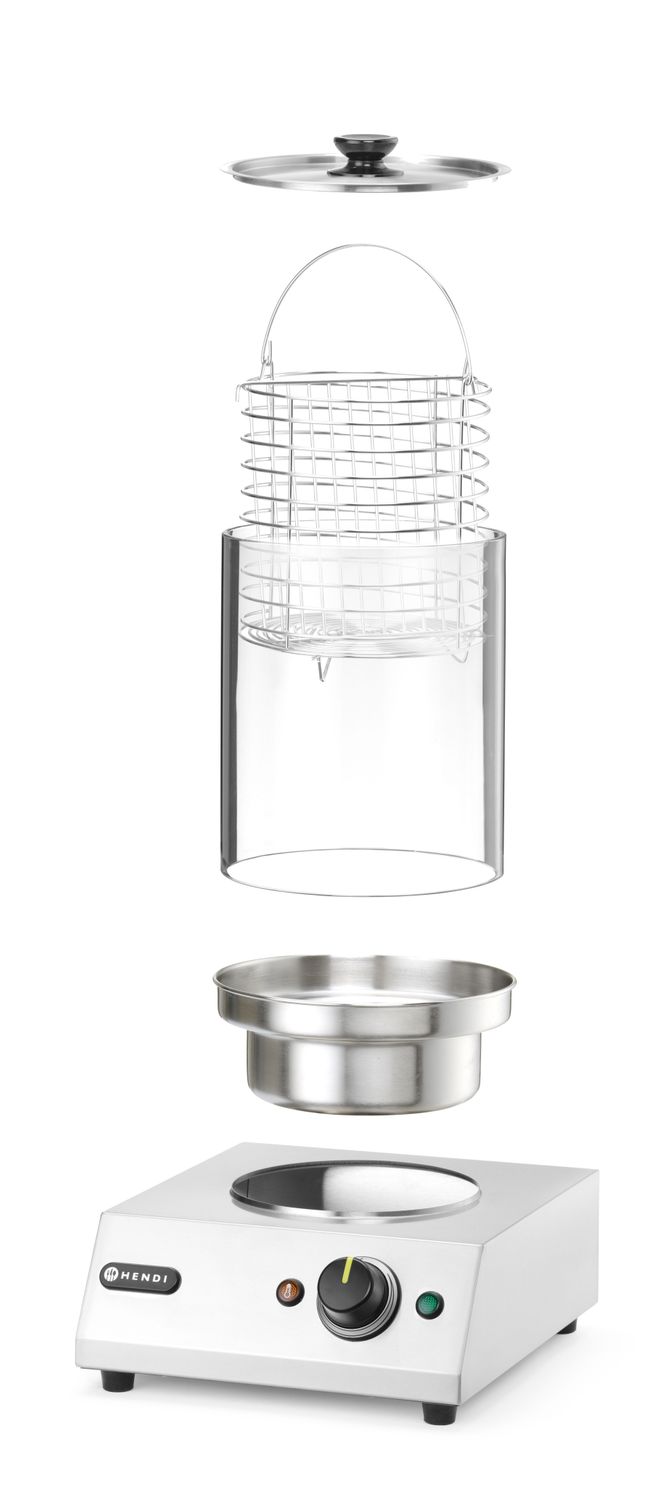 Ohrievač na klobásy, HENDI, 220-240V/450W, 280x282x(H)387mm