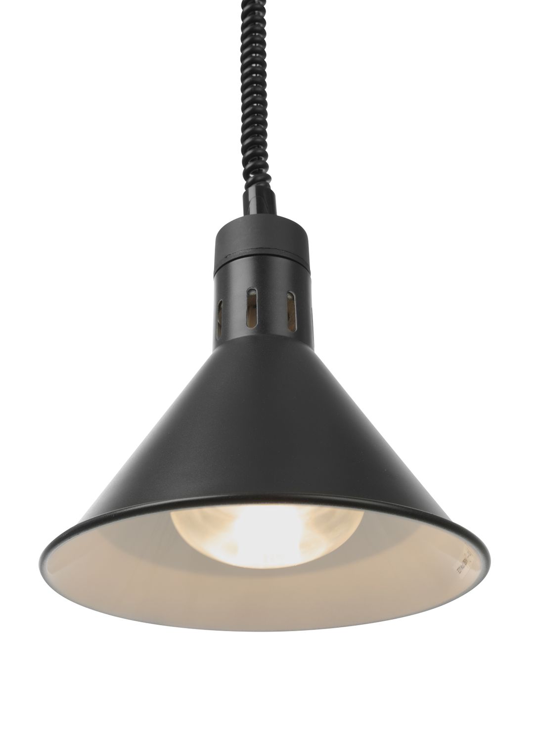 Kuželová infra lampa, HENDI, Čierna, 230V/250W, ⌀275x(H)250mm