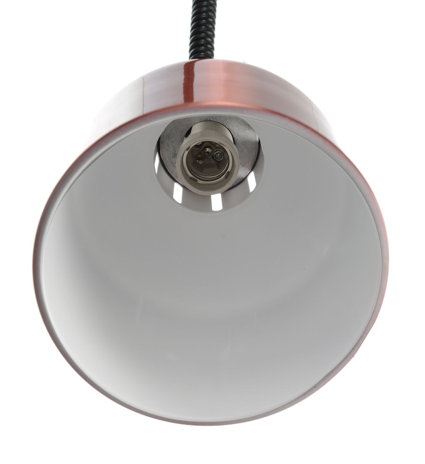Lampa na ohrev jedál – závesná, valcová, HENDI, Medená, 230V/250W, ⌀175x(H)250mm