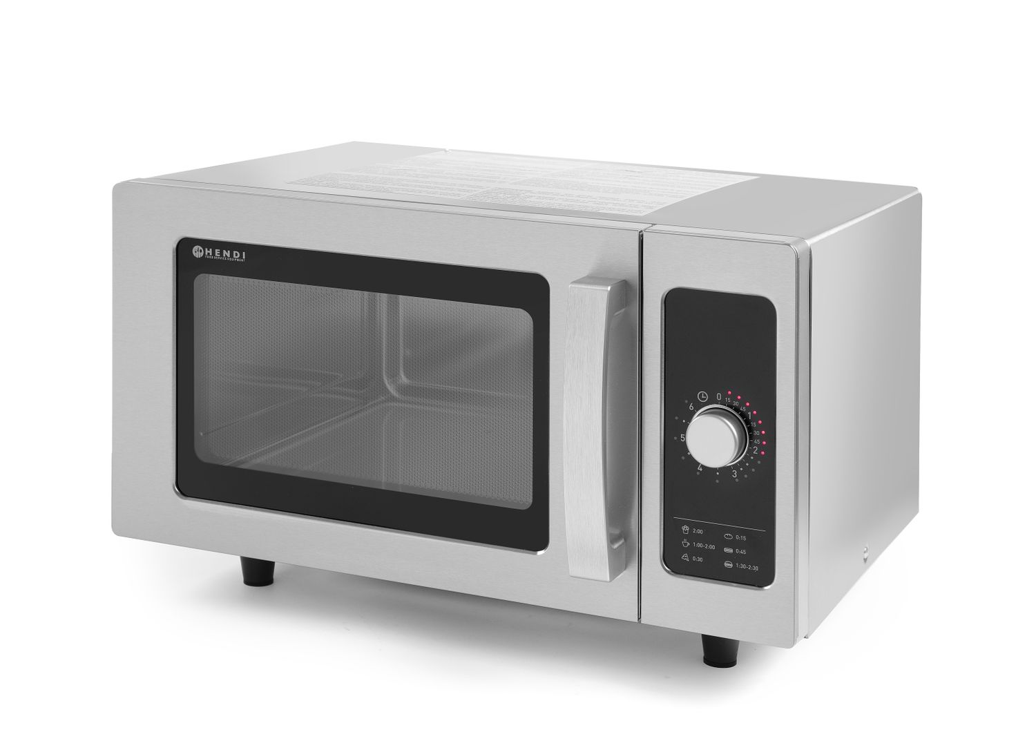 Mikrovlnná rúra 1000 W, HENDI, 25L, 230V/1550W, 582x472x(H)374mm