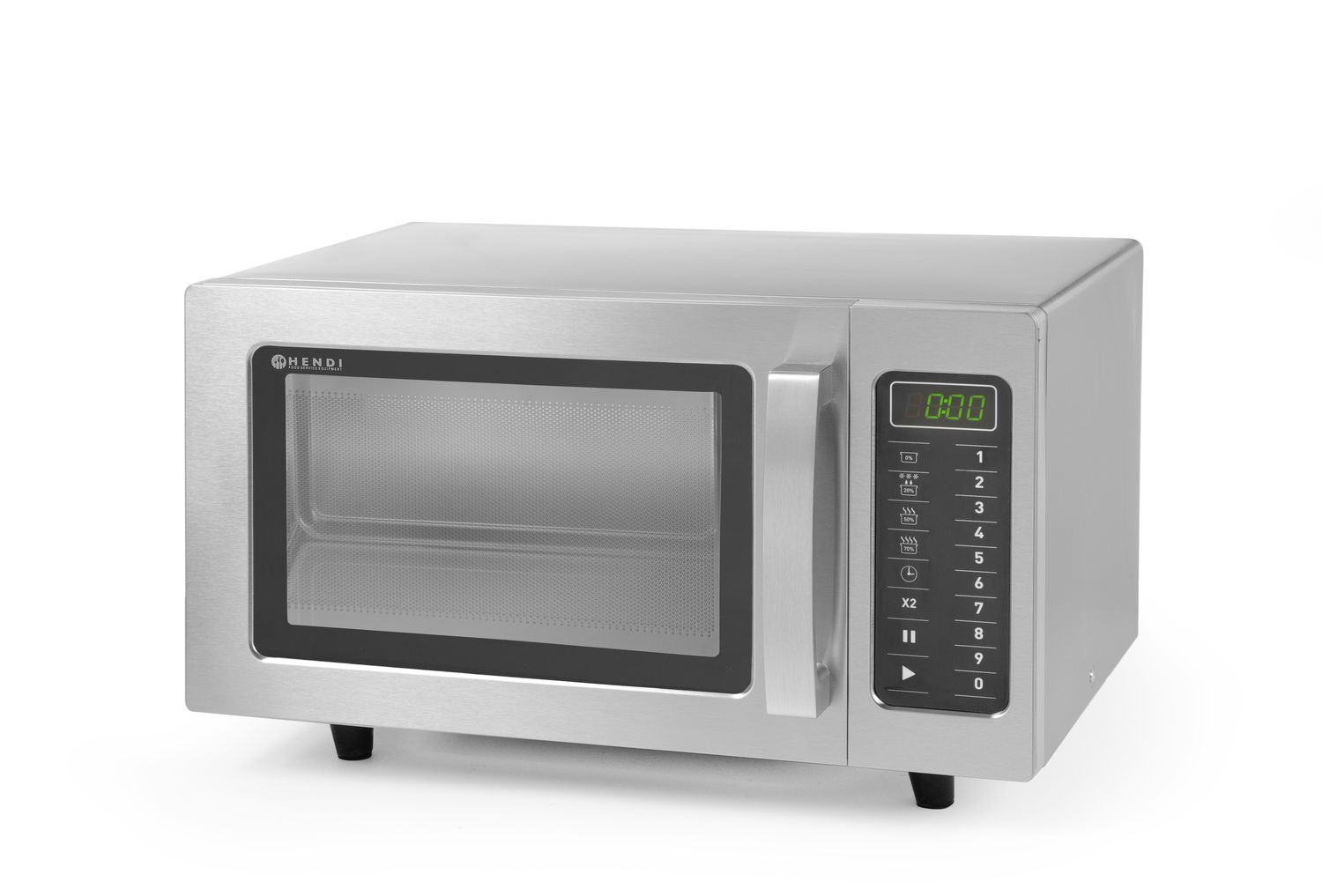 Mikrovlnná rúra s možnosťou programovania 1000 W, HENDI, 23L, 230V/1550W, 509x572x(H)306mm