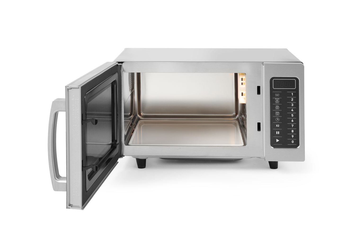 Mikrovlnná rúra s možnosťou programovania 1000 W, HENDI, 23L, 230V/1550W, 509x572x(H)306mm