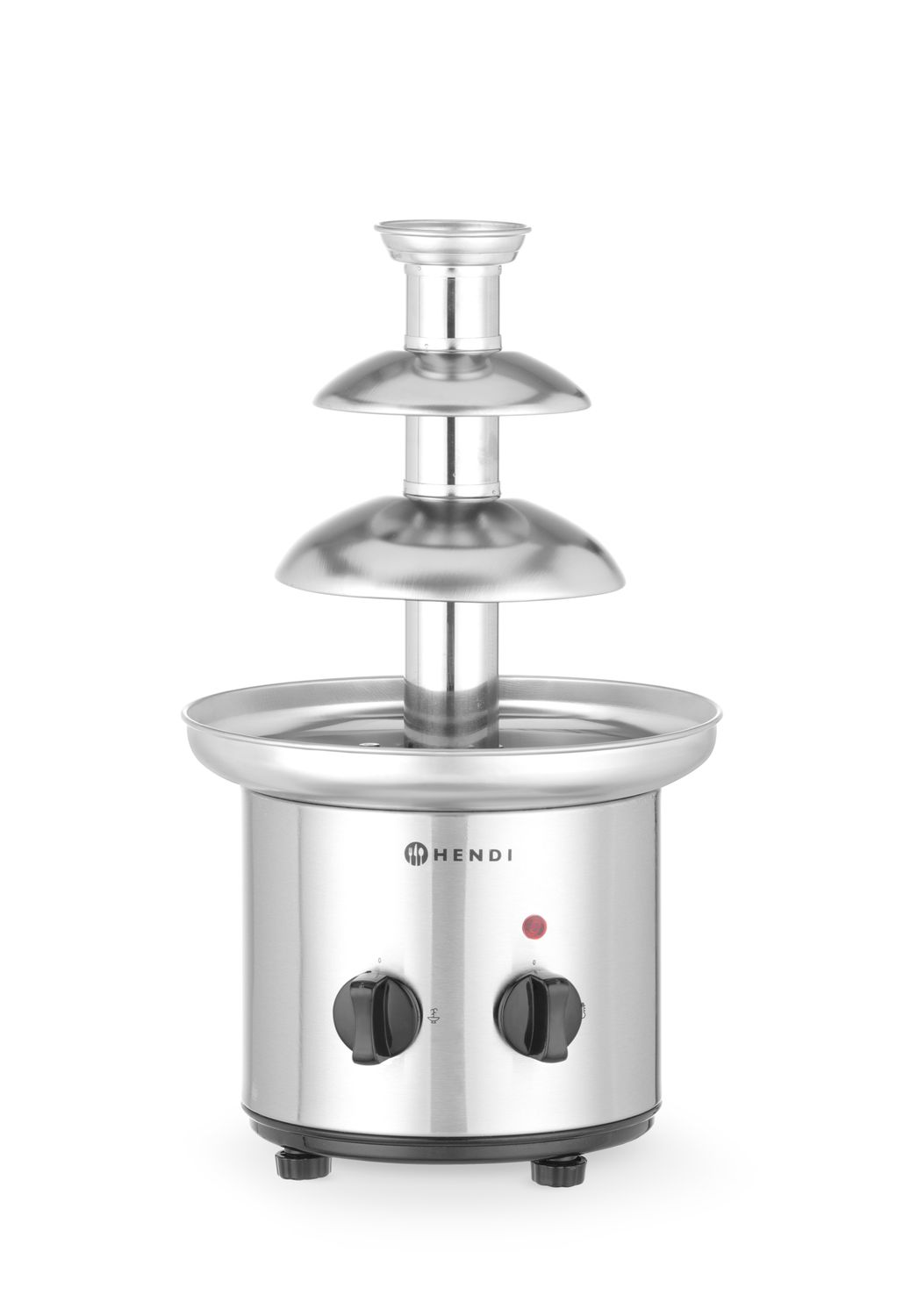 Fontána na čokoládové fondue 3 poschodová, HENDI, 230V/46W, ⌀215x(H)375mm