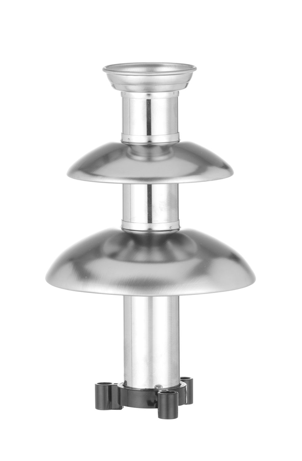 Fontána na čokoládové fondue 3 poschodová, HENDI, 230V/46W, ⌀215x(H)375mm